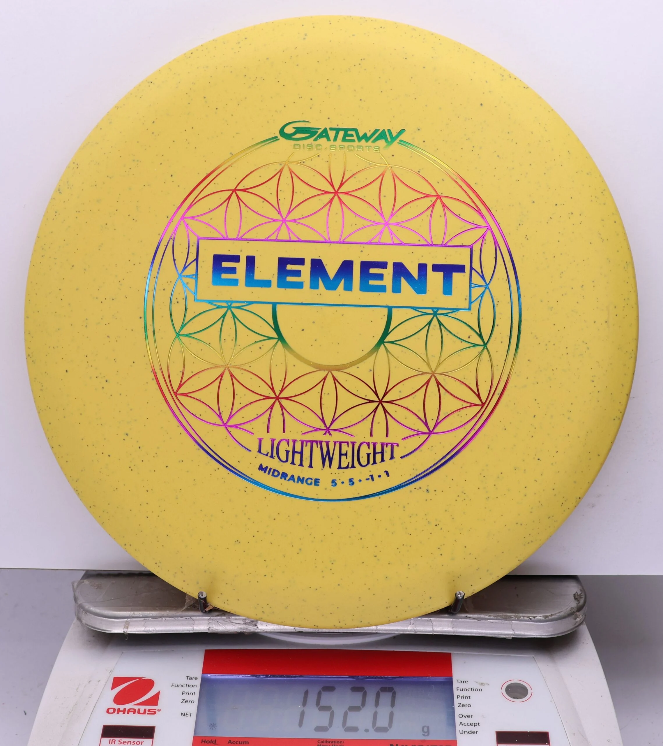 1162883 Organic Hemp Element, Lightweight - #580 Yellow, 152