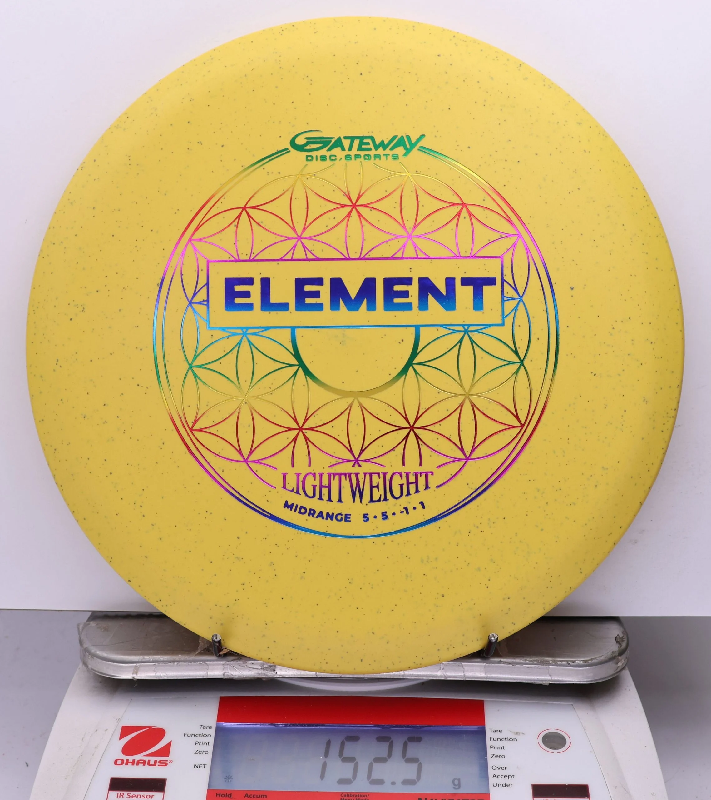 1162884 Organic Hemp Element, Lightweight - #581 Yellow, 153