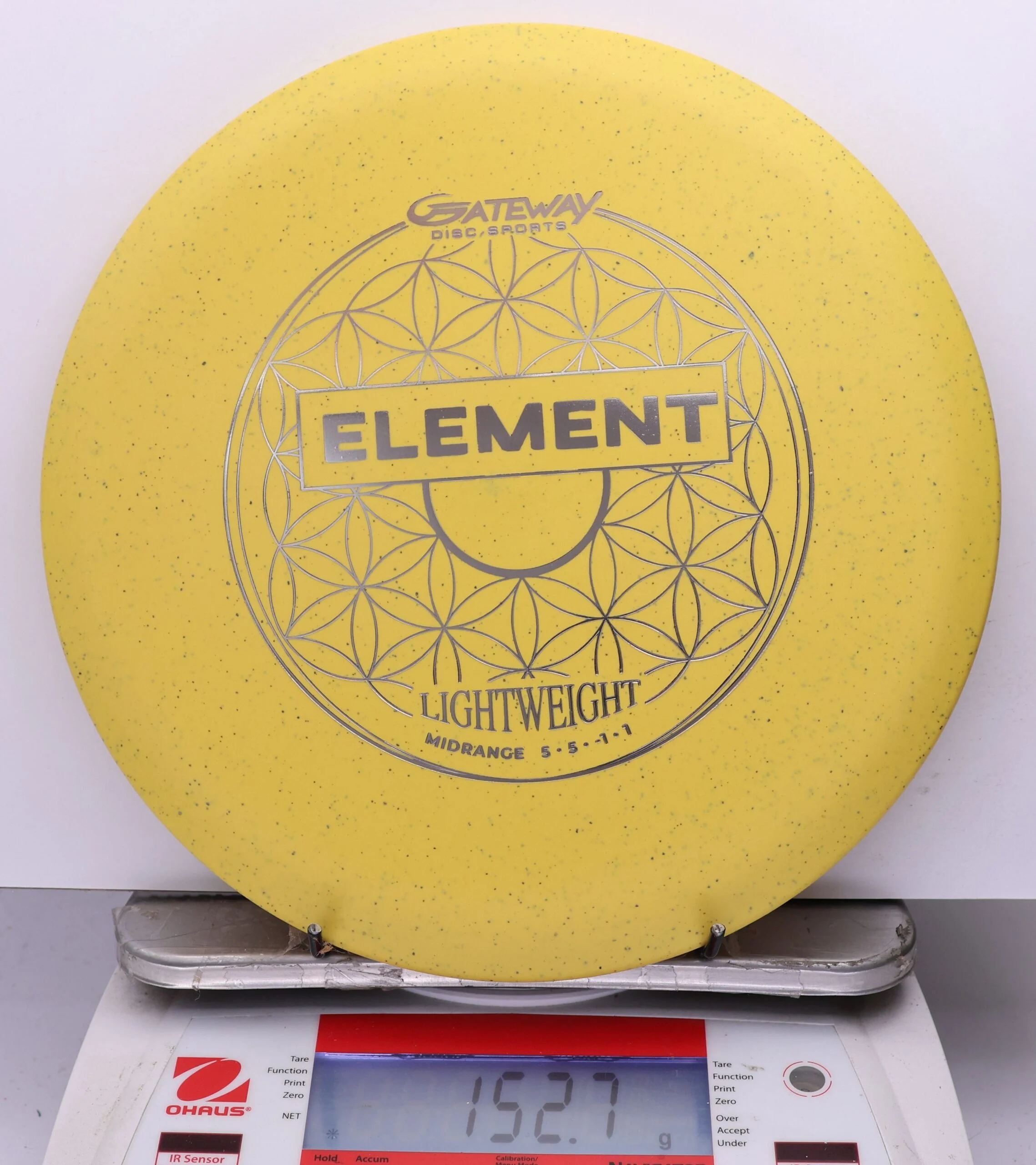 1162885 Organic Hemp Element, Lightweight - #582 Yellow, 153