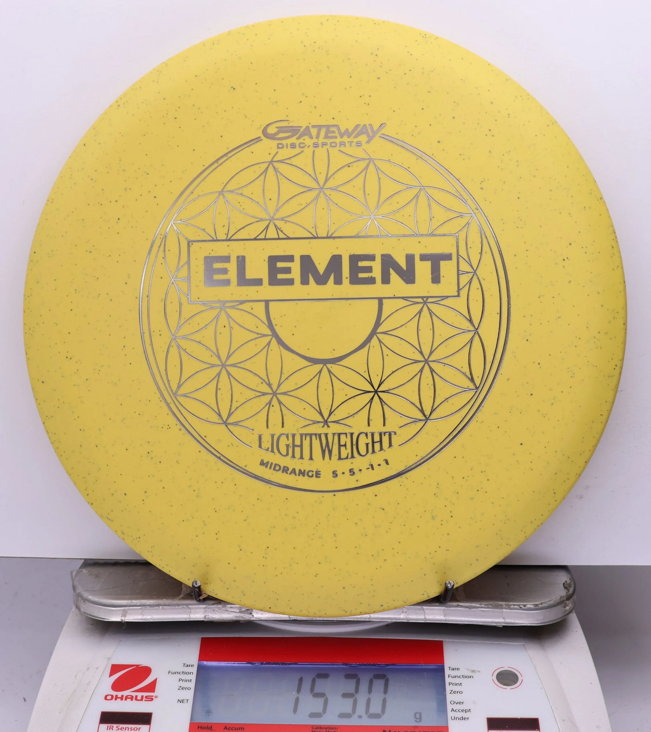 1162886 Organic Hemp Element, Lightweight - #583 Yellow, 153