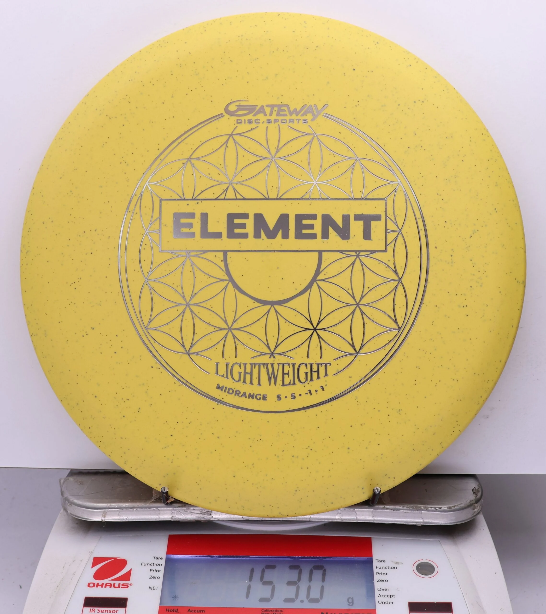 1162894 Organic Hemp Element, Lightweight - #584 Yellow, 153
