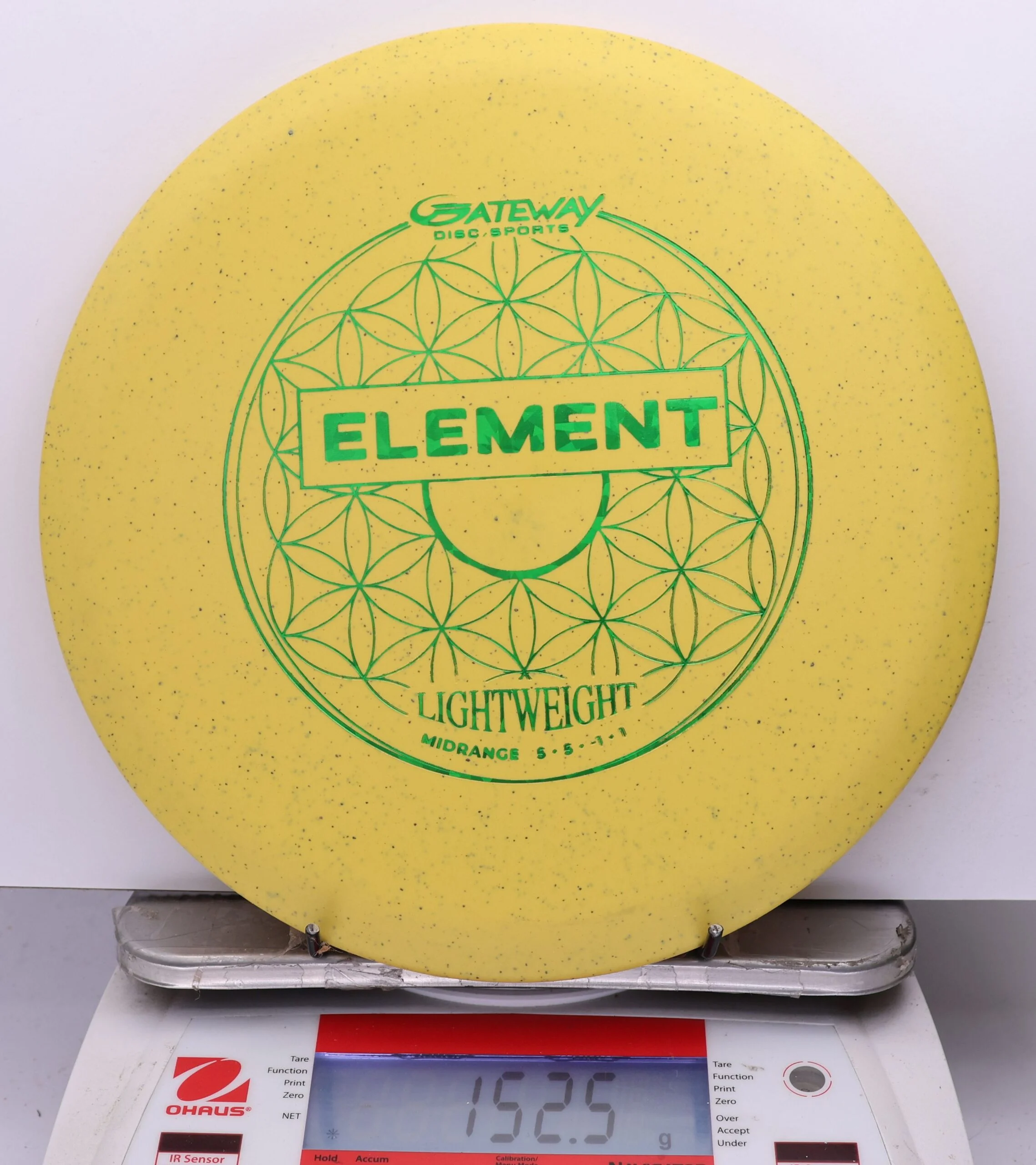 1162897 Organic Hemp Element, Lightweight - #587 Yellow, 153