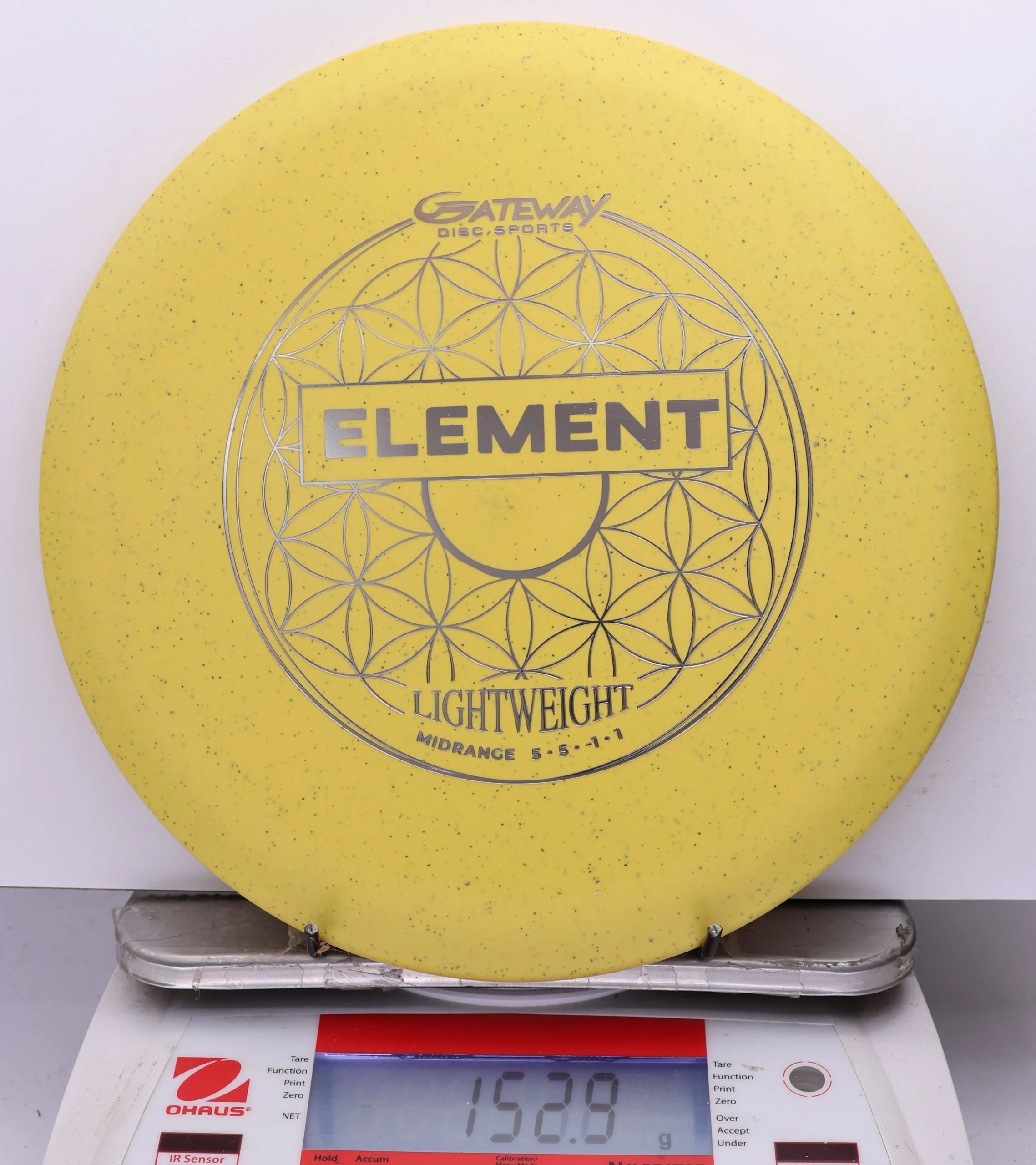 1162905 Organic Hemp Element, Lightweight - #589 Yellow, 153