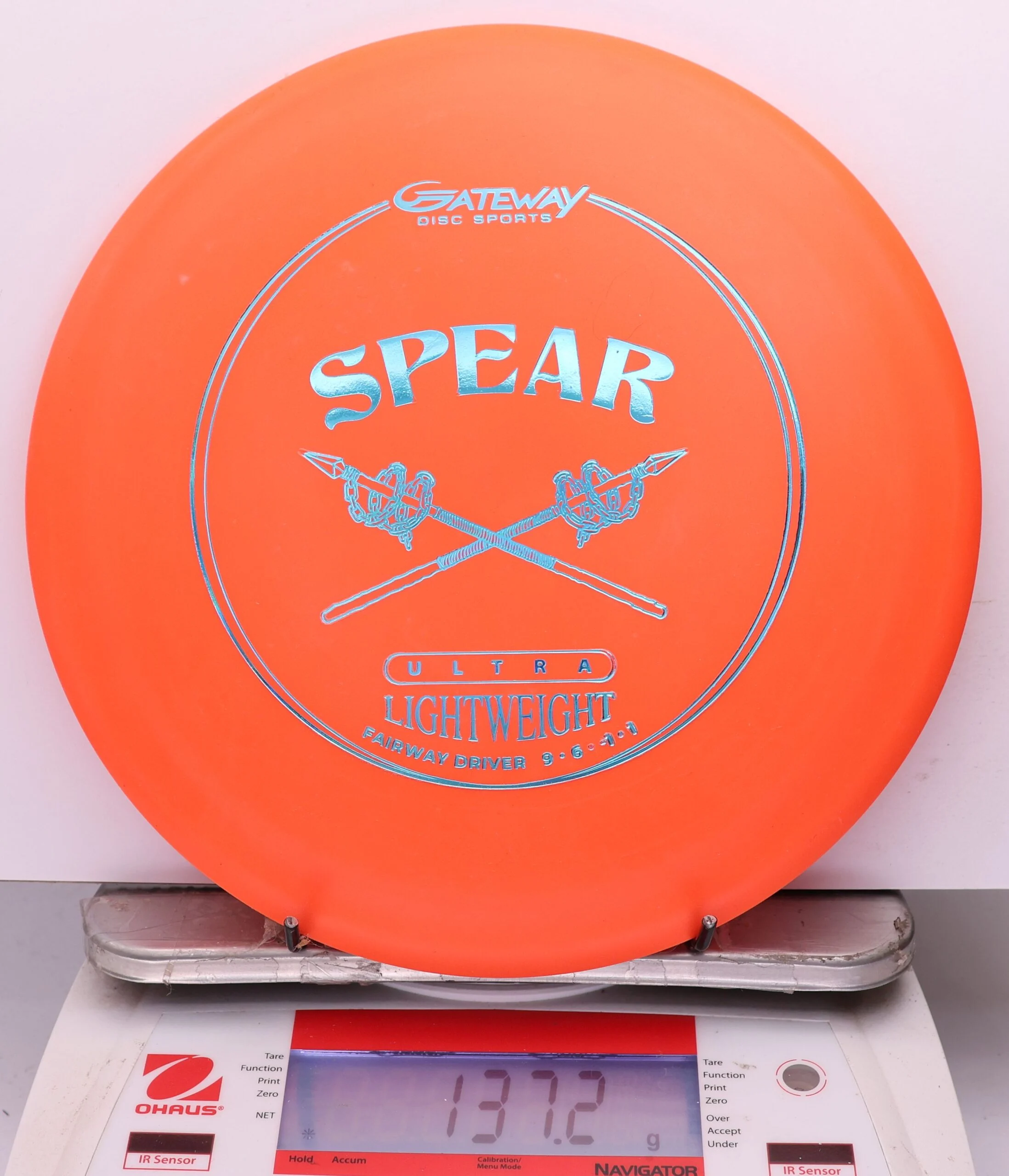 1163137 SureGrip Spear, Lightweight - #584 Orange, 137