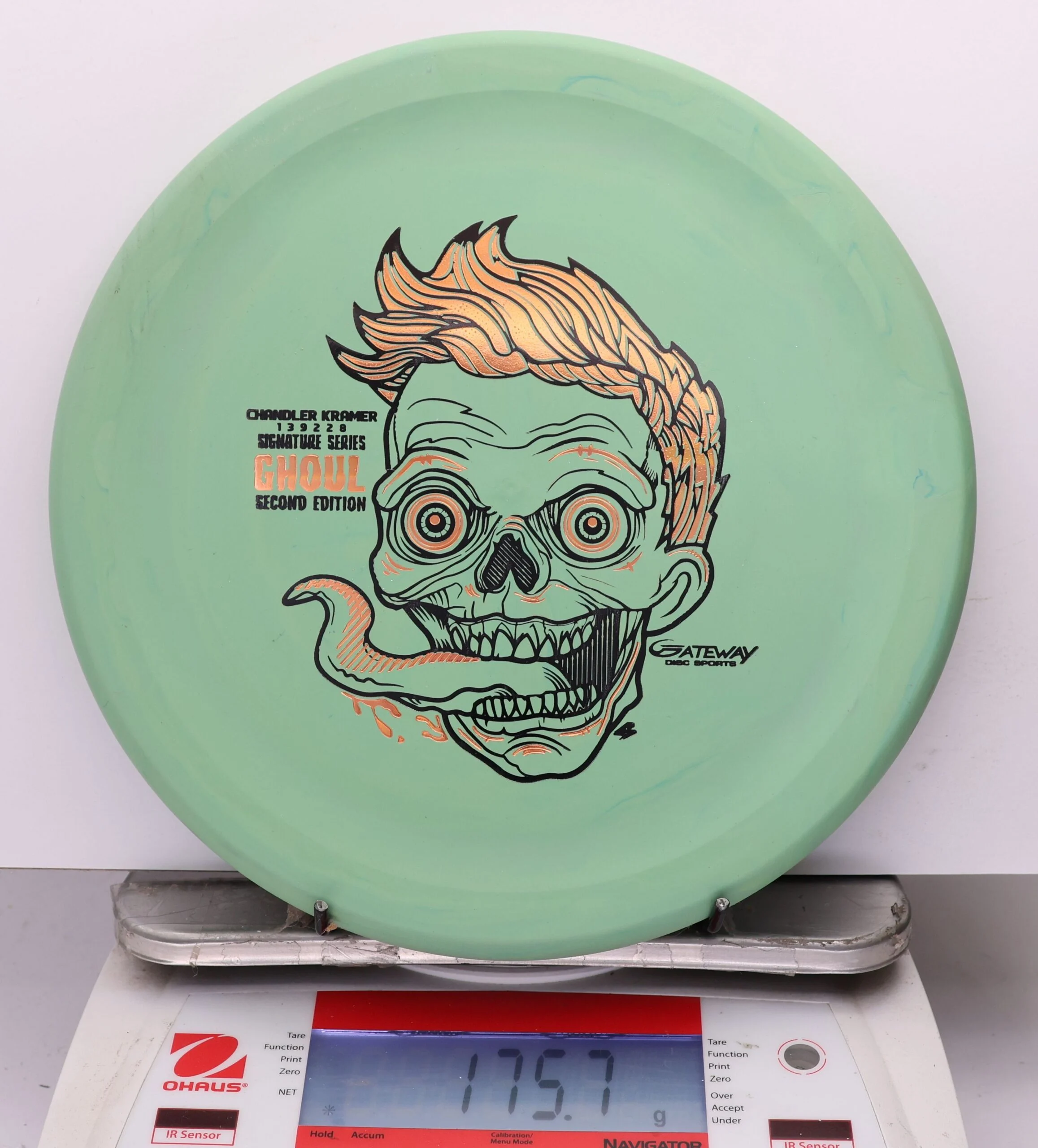1163333 SureGrip Ghoul, Chandler Kramer 2nd Edition - #580 SSS-Green, 176