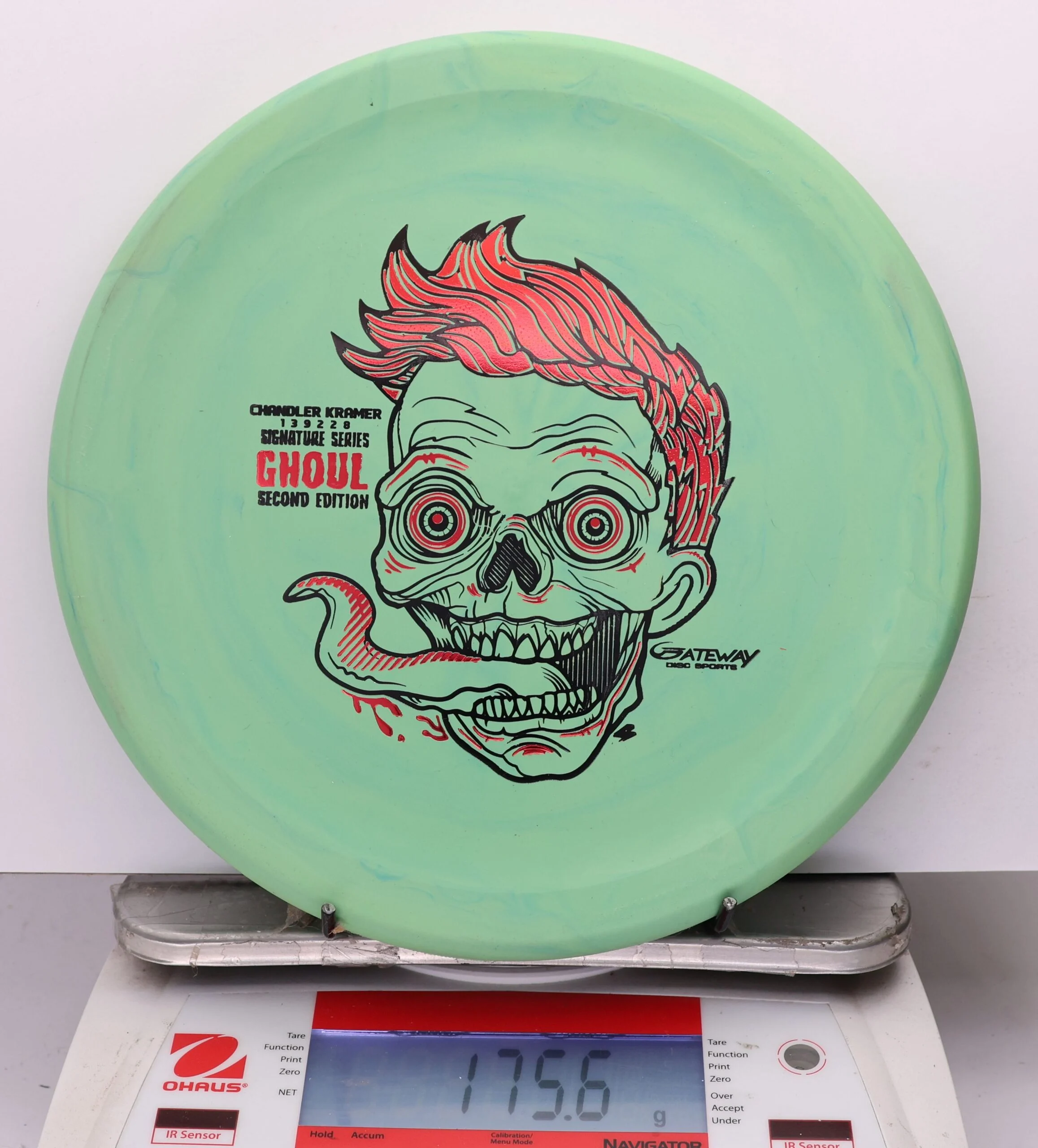 1163334 SureGrip Ghoul, Chandler Kramer 2nd Edition - #581 SSS-Green, 176