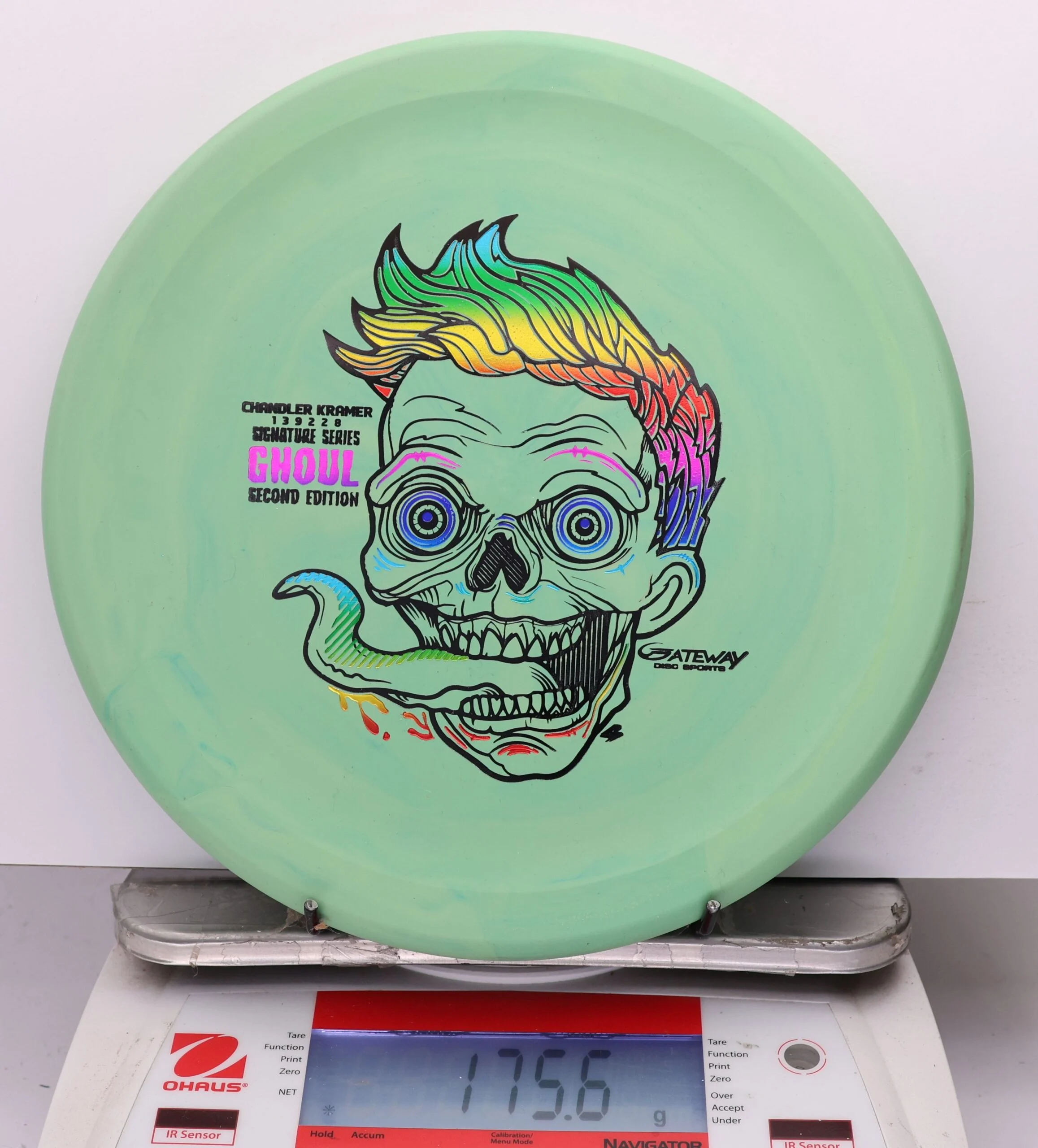 1163343 SureGrip Ghoul, Chandler Kramer 2nd Edition - #585 SSS-Green, 176