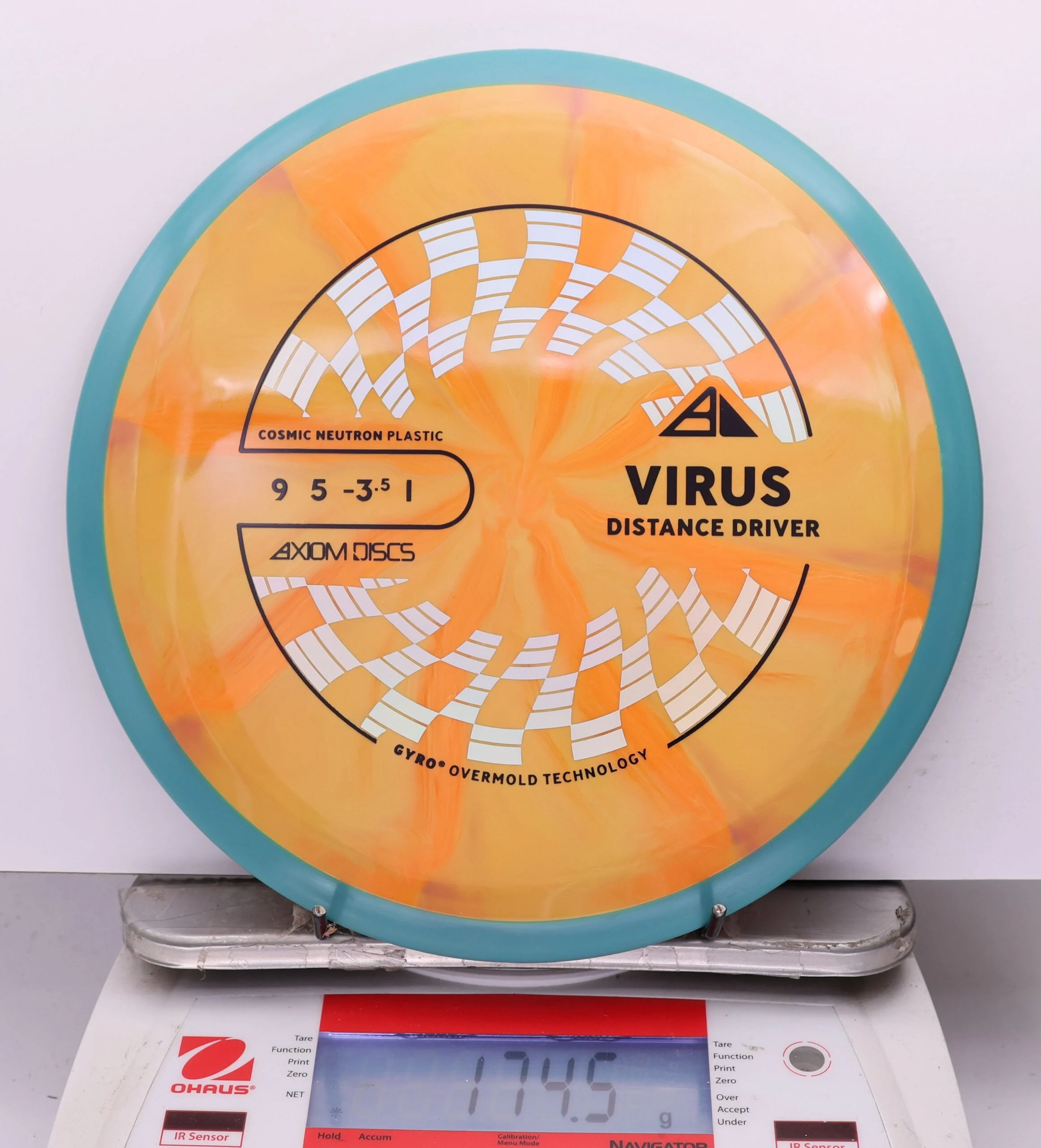 1164566 Cosmic Neutron Virus, Project Lab Coat - #800 Teal-Orange, 175