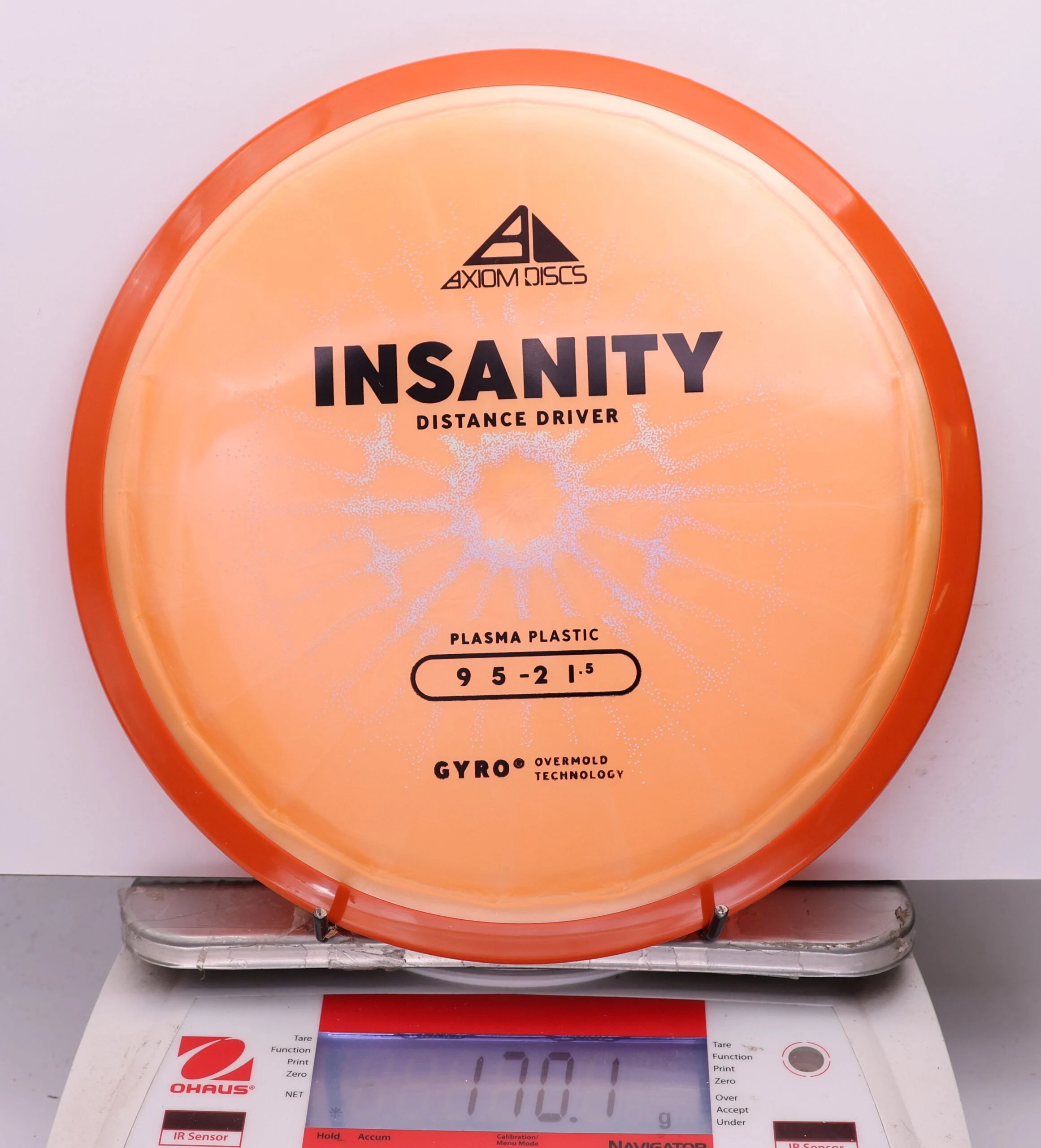 1164922 Plasma Insanity, Project Lab Coat - #809 Orange-LtOrange, 170