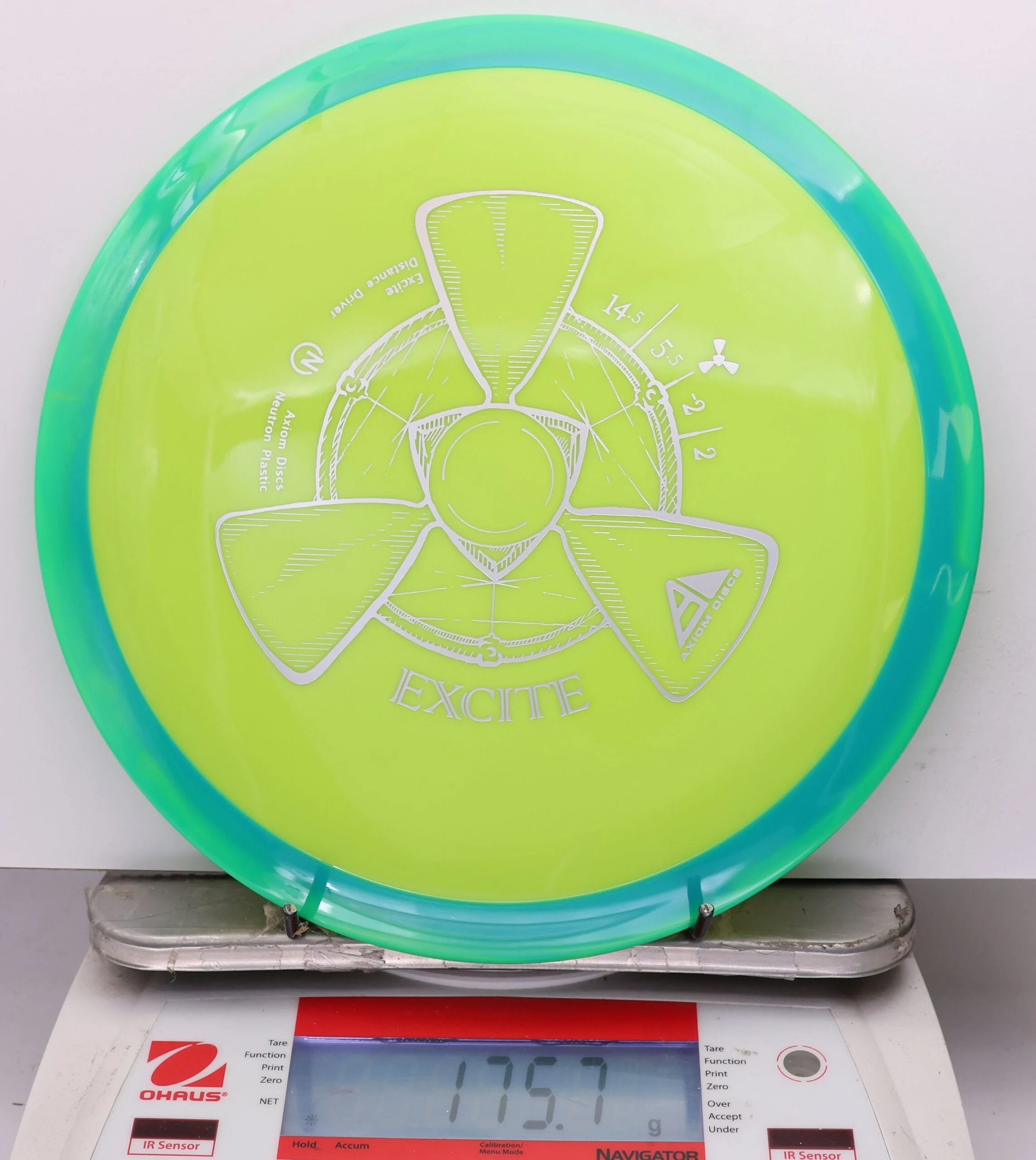 1165160 Neutron Excite - #804 GreenBlue-NYellow, 176