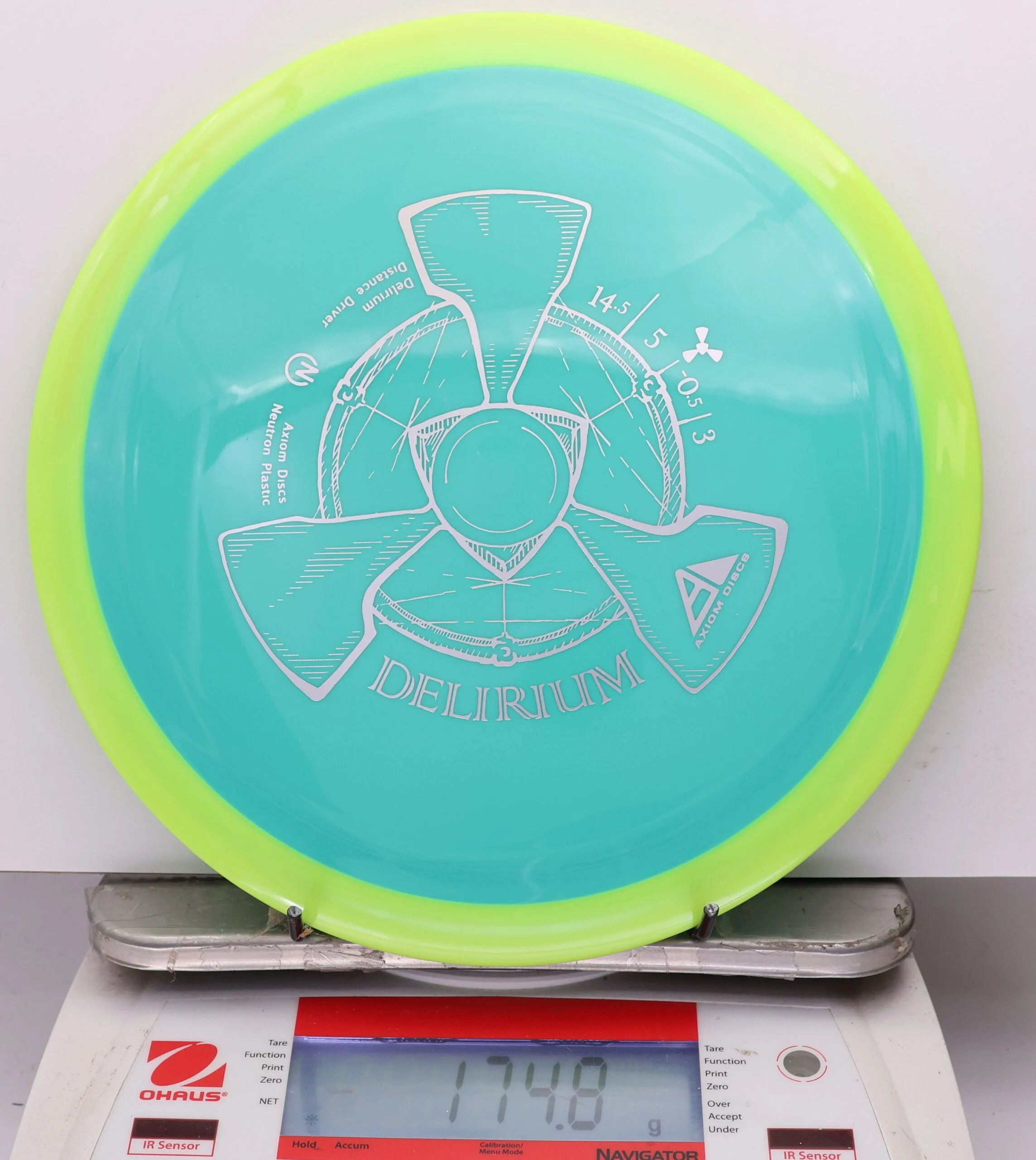 1165181 Neutron Delirium - #805 NYellow-Teal, 175