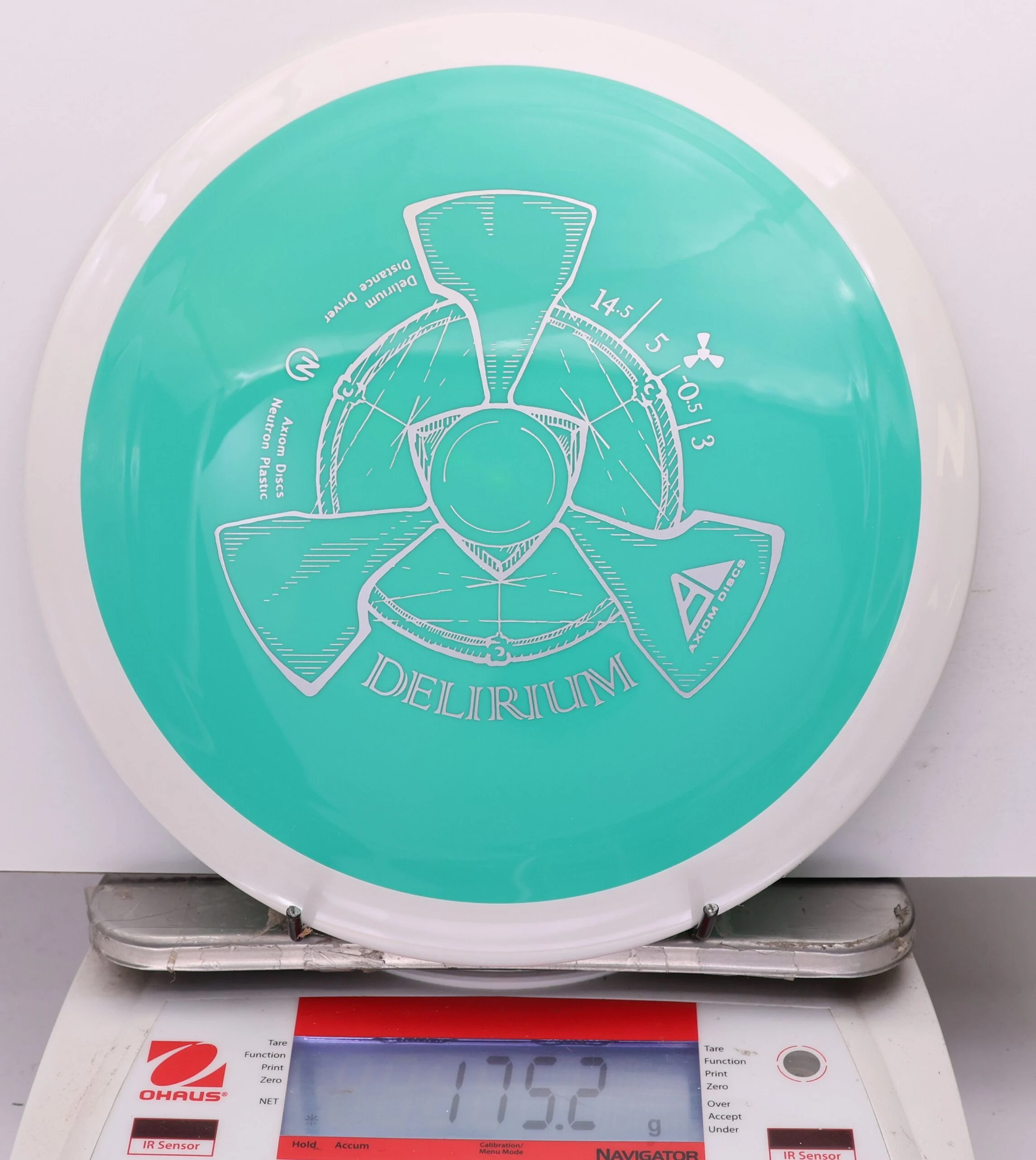 1165183 Neutron Delirium - #807 White-Teal, 175