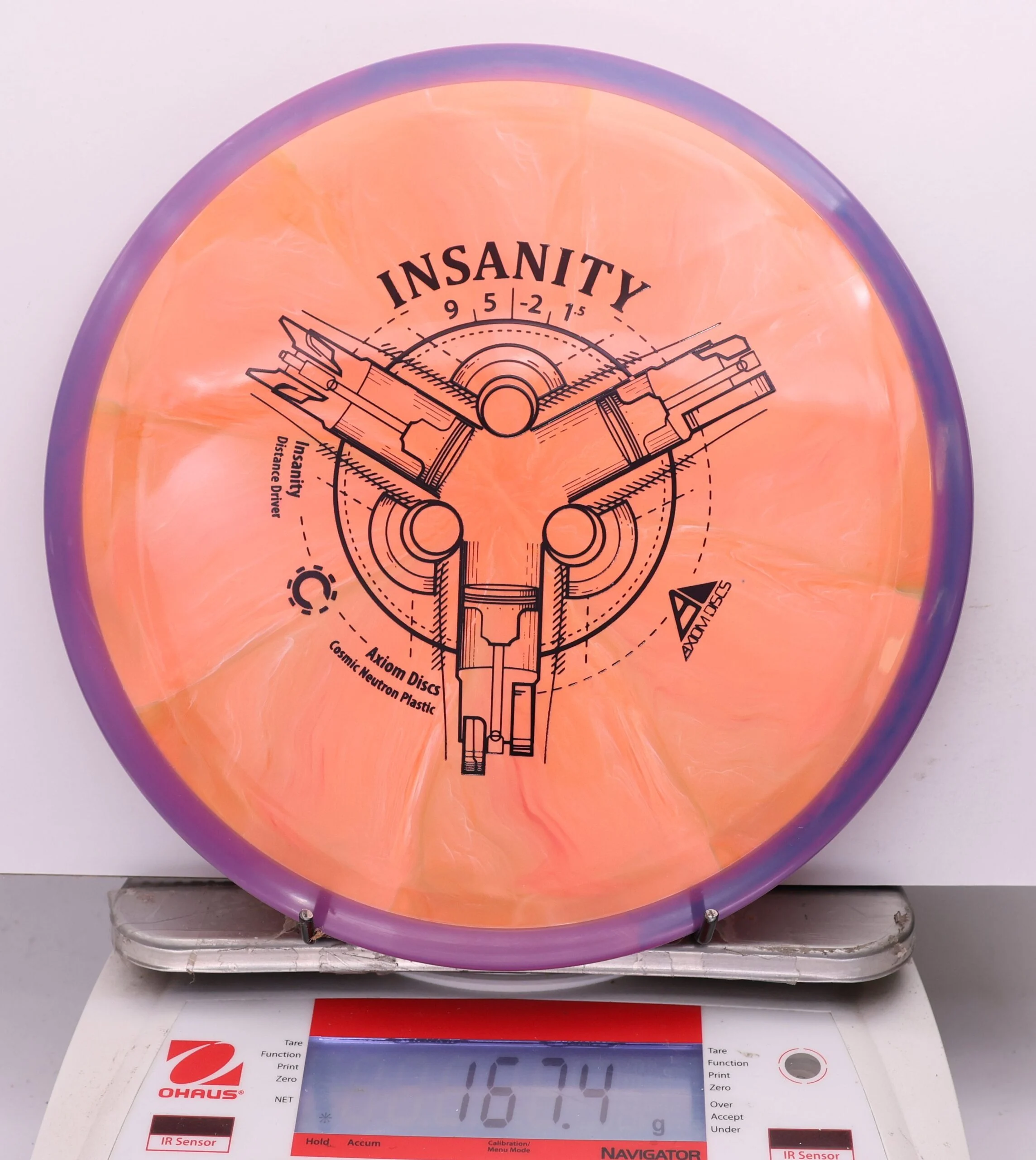 1165367 Cosmic Neutron Insanity - #800 Purple-Orange, 167