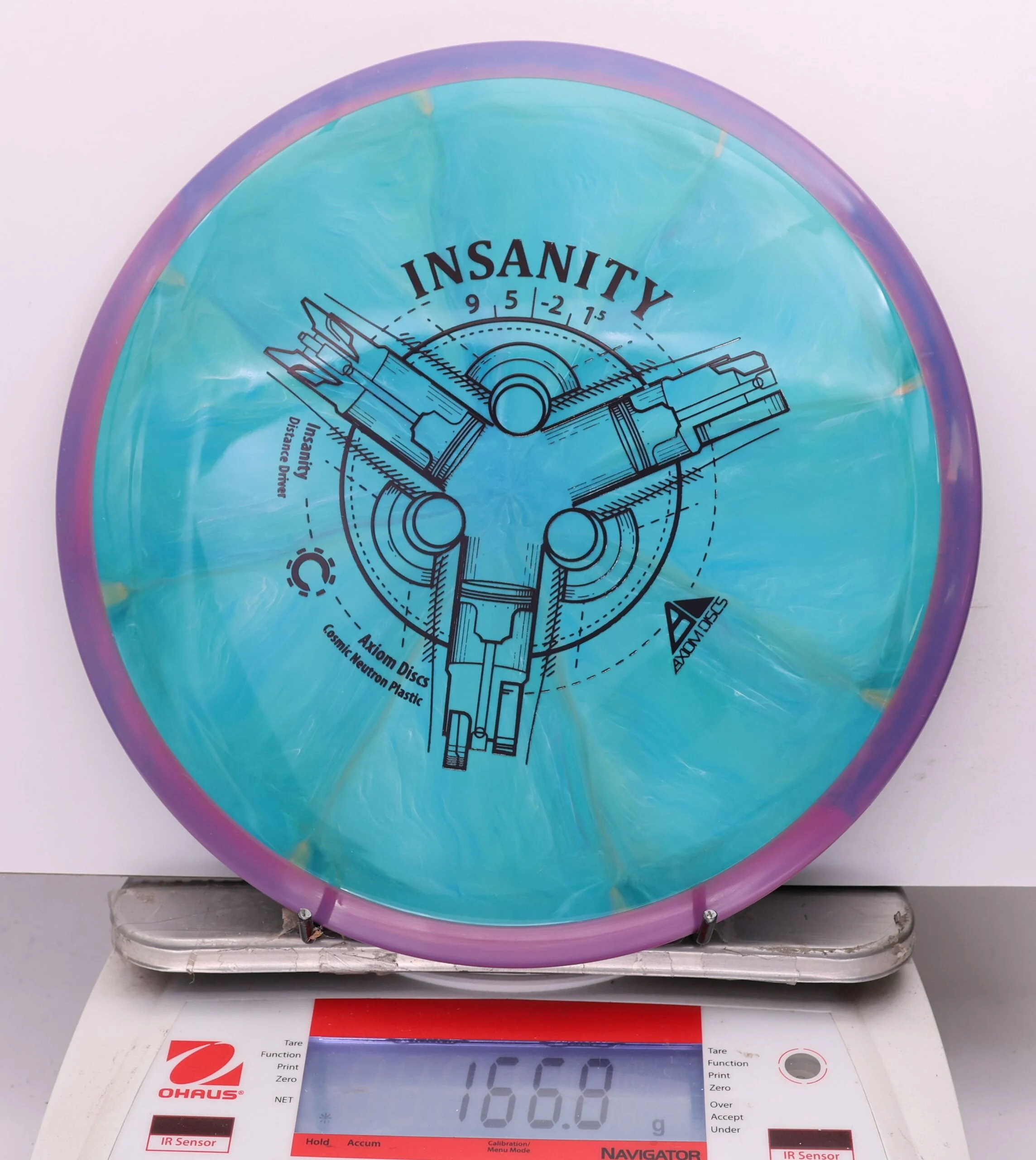 1165371 Cosmic Neutron Insanity - #804 Purple-Teal, 167