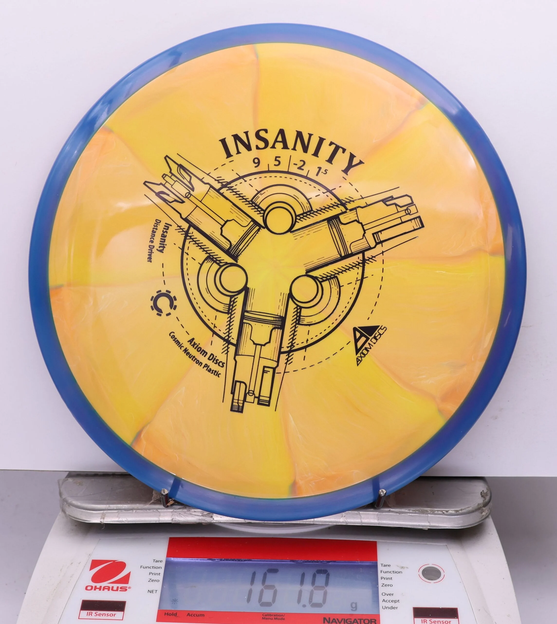 1165373 Cosmic Neutron Insanity - #805 Blue-YellowOrange, 162