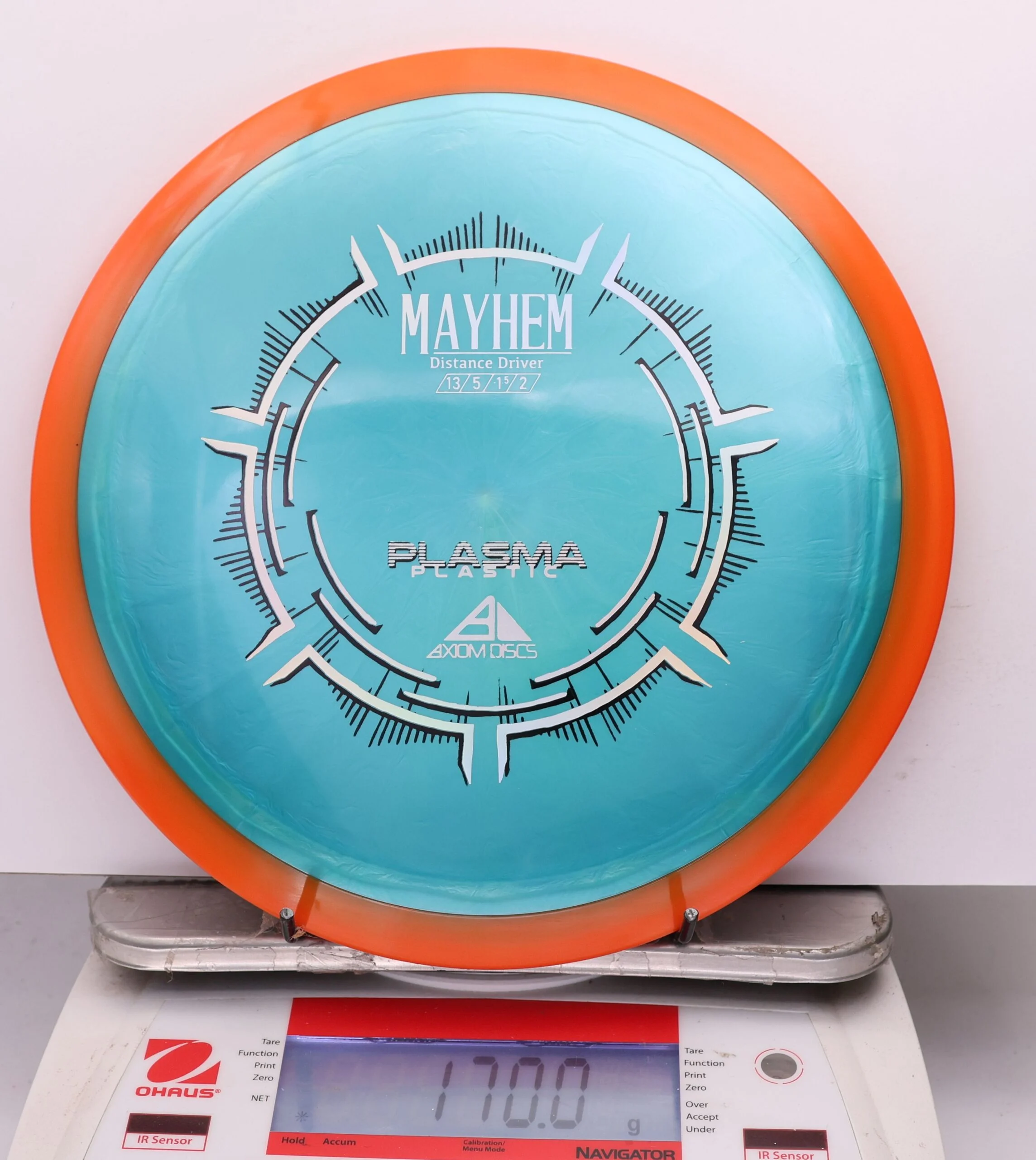 1165541 Plasma Mayhem - #803 Orange-Blue, 170