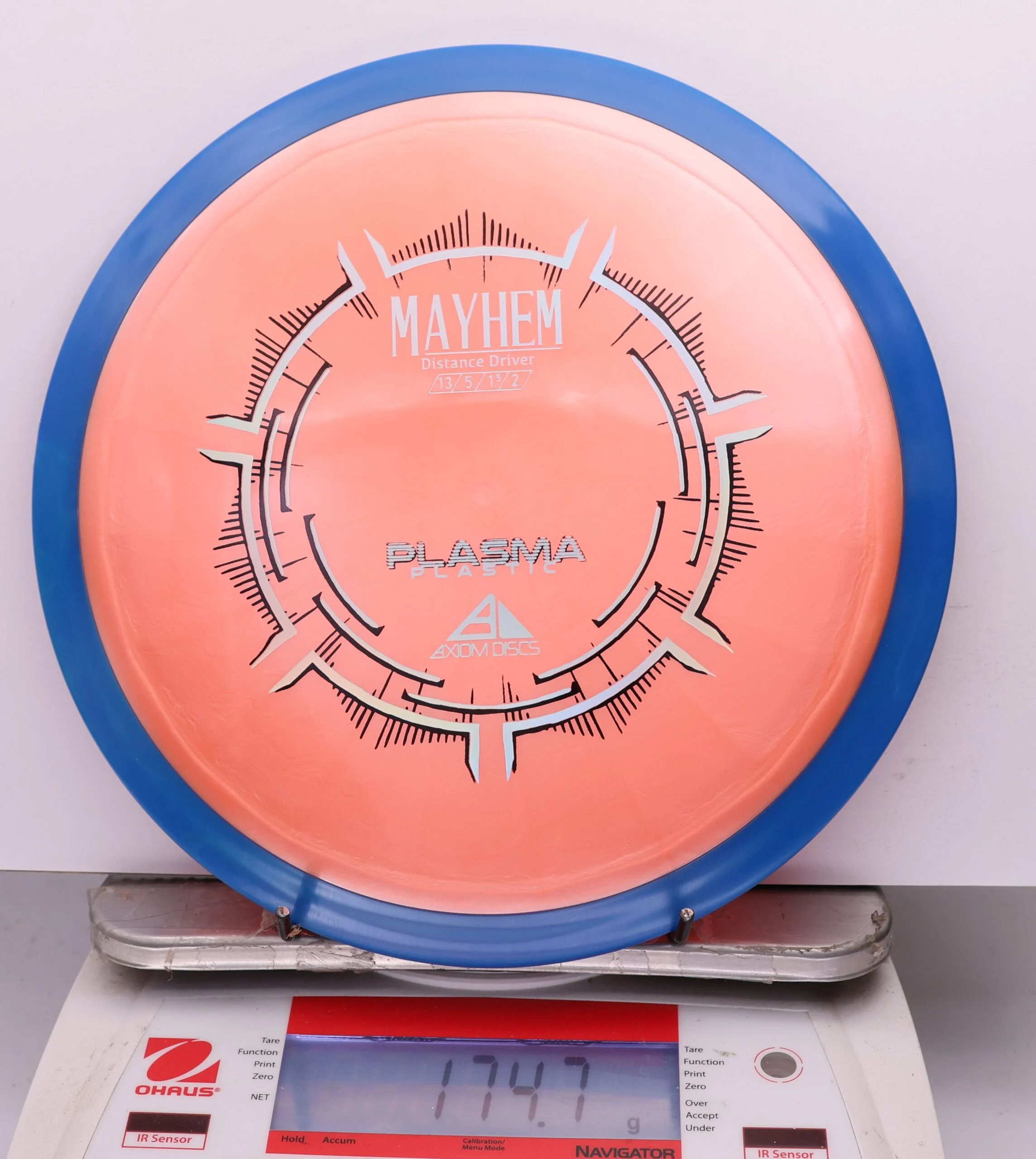 1165549 Plasma Mayhem - #806 Blue-Orange, 175