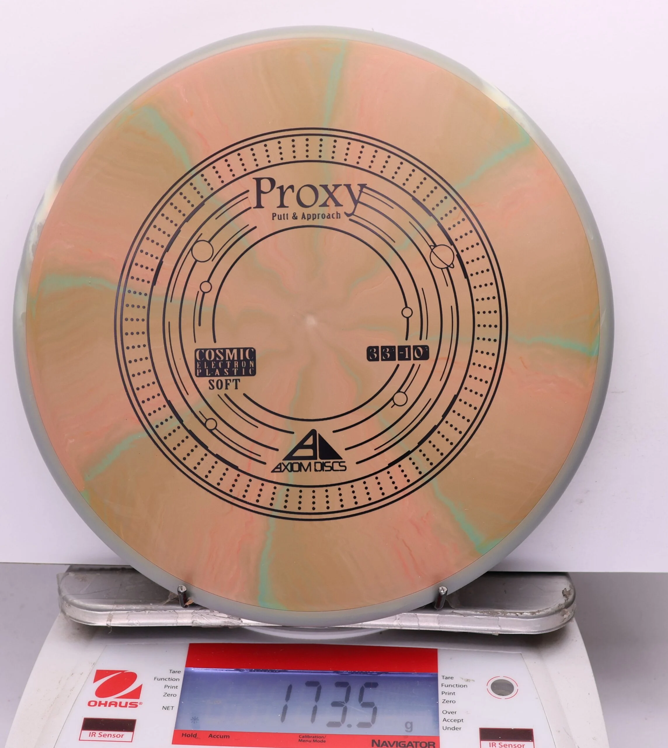 1165958 Cosmic Electron Soft Proxy - #809 Gray-OrangeGreen, 174