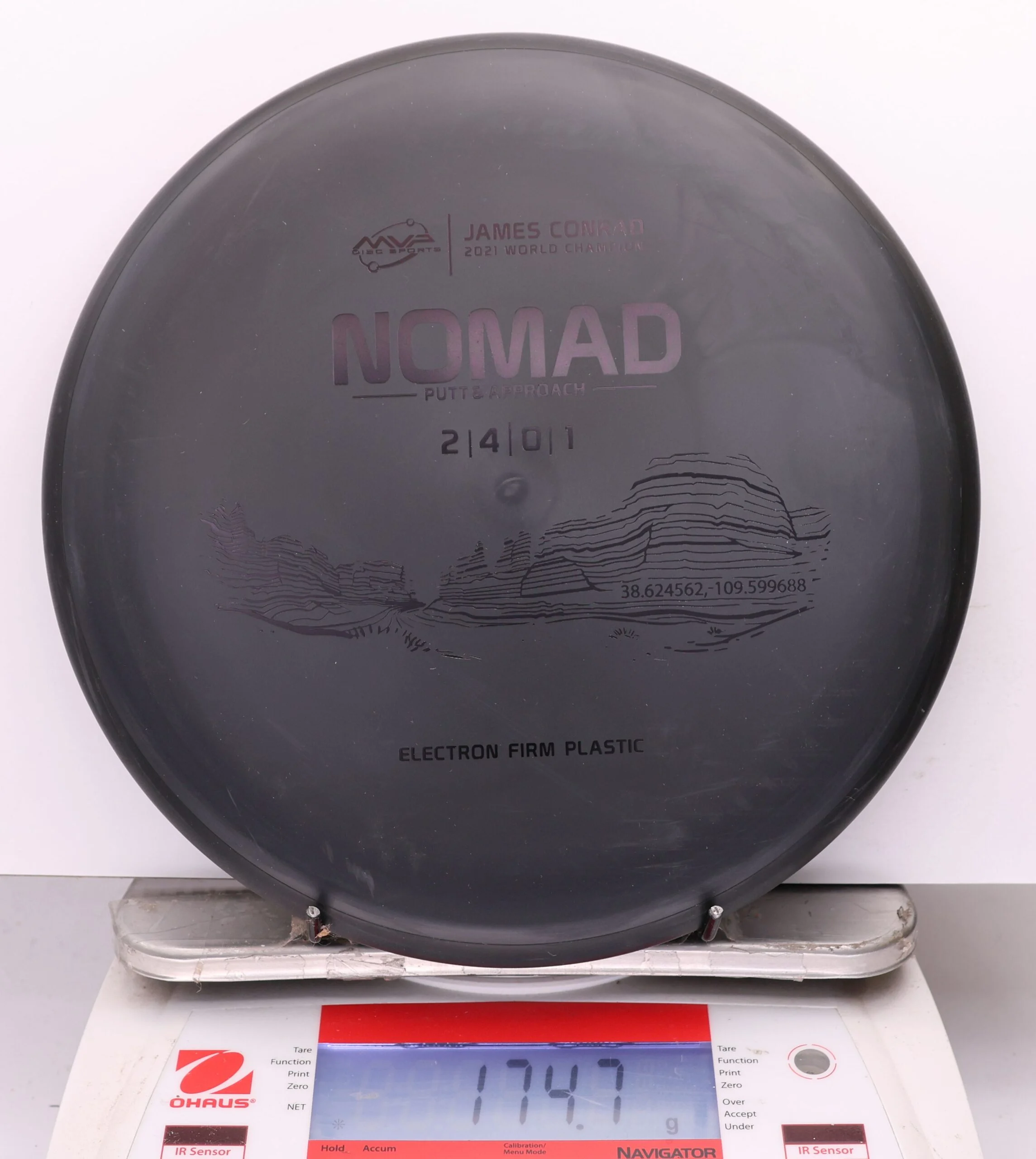 1166988 Electron Firm Nomad, James Conrad - #805 Black, 175