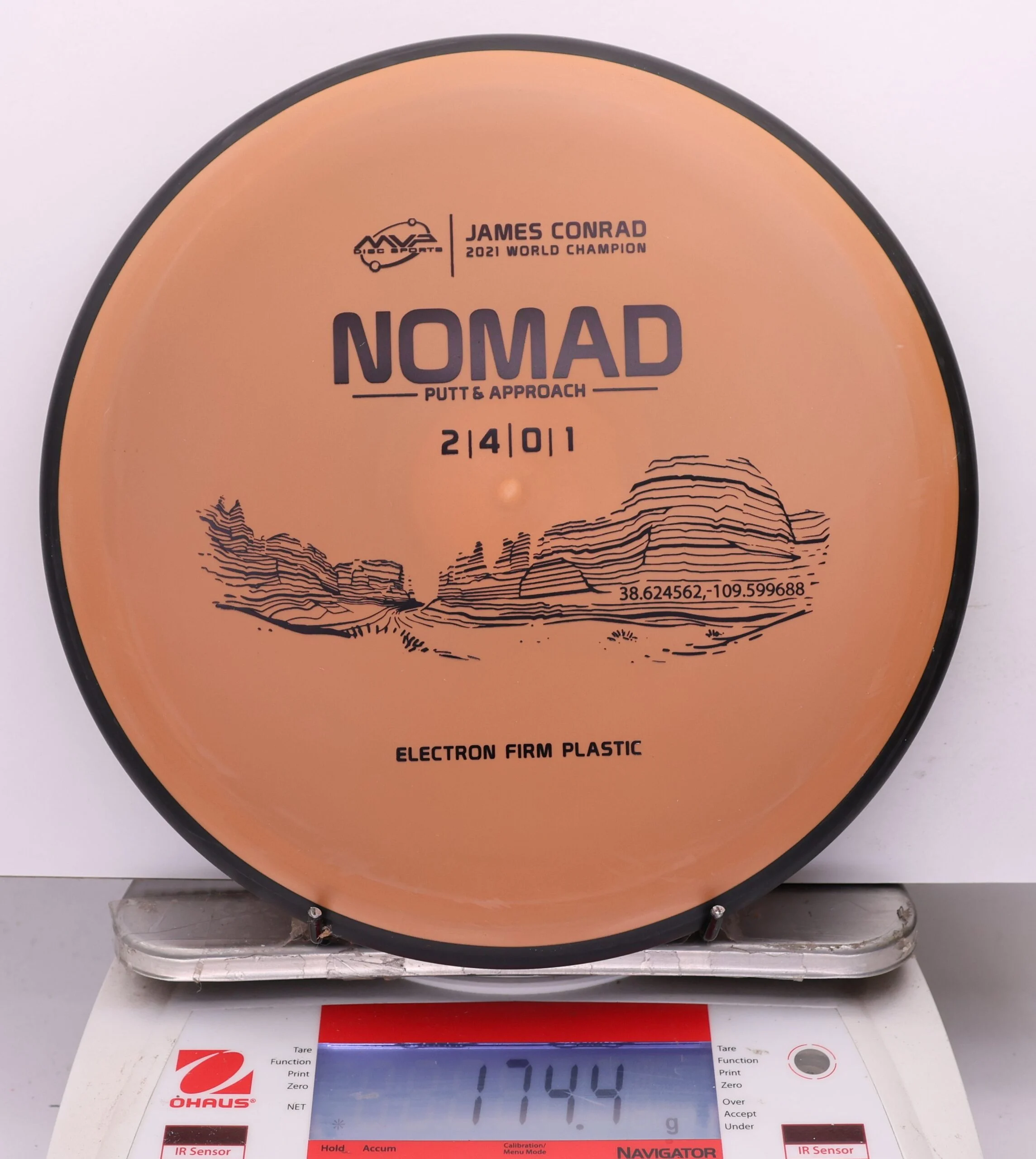 1166990 Electron Firm Nomad, James Conrad - #807 DkOrange, 174