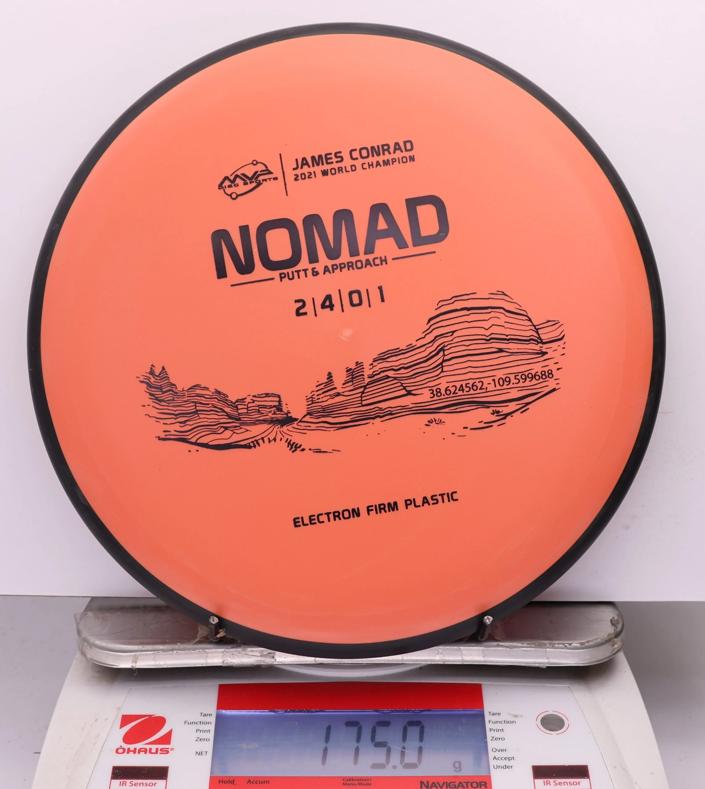 1166991 Electron Firm Nomad, James Conrad - #808 Orange, 175