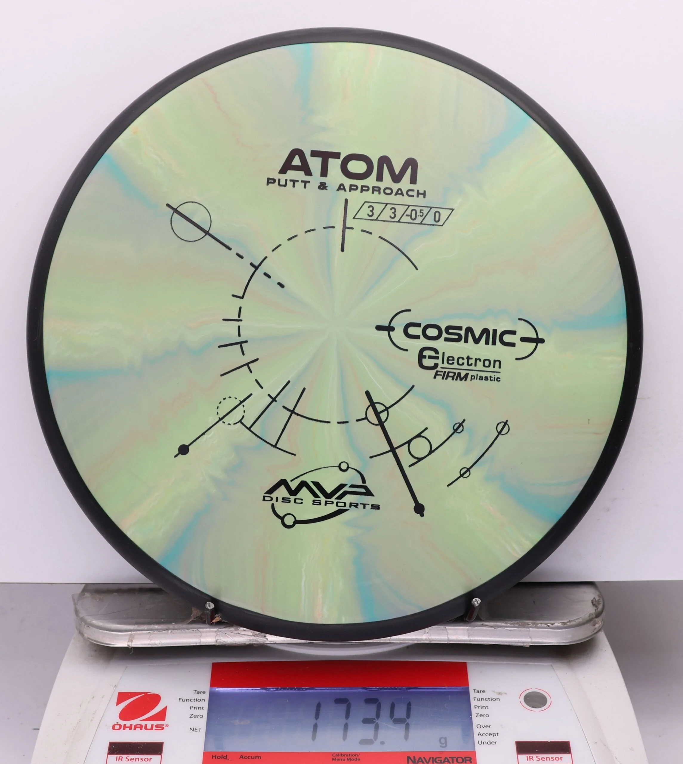 1167077 Cosmic Electron Firm Atom - #804 LtGreen, 173