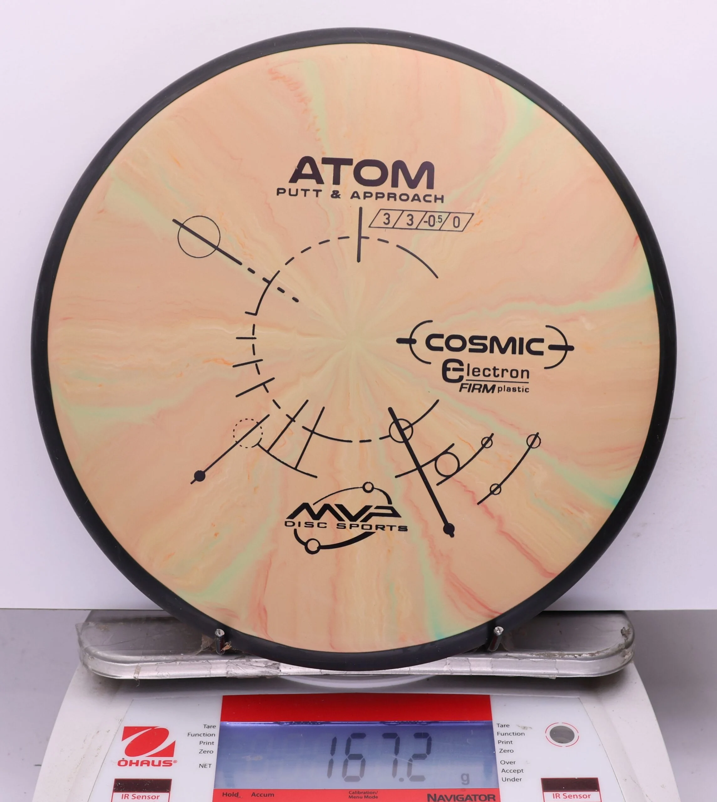 1167089 Cosmic Electron Firm Atom - #806 LtOrange, 167