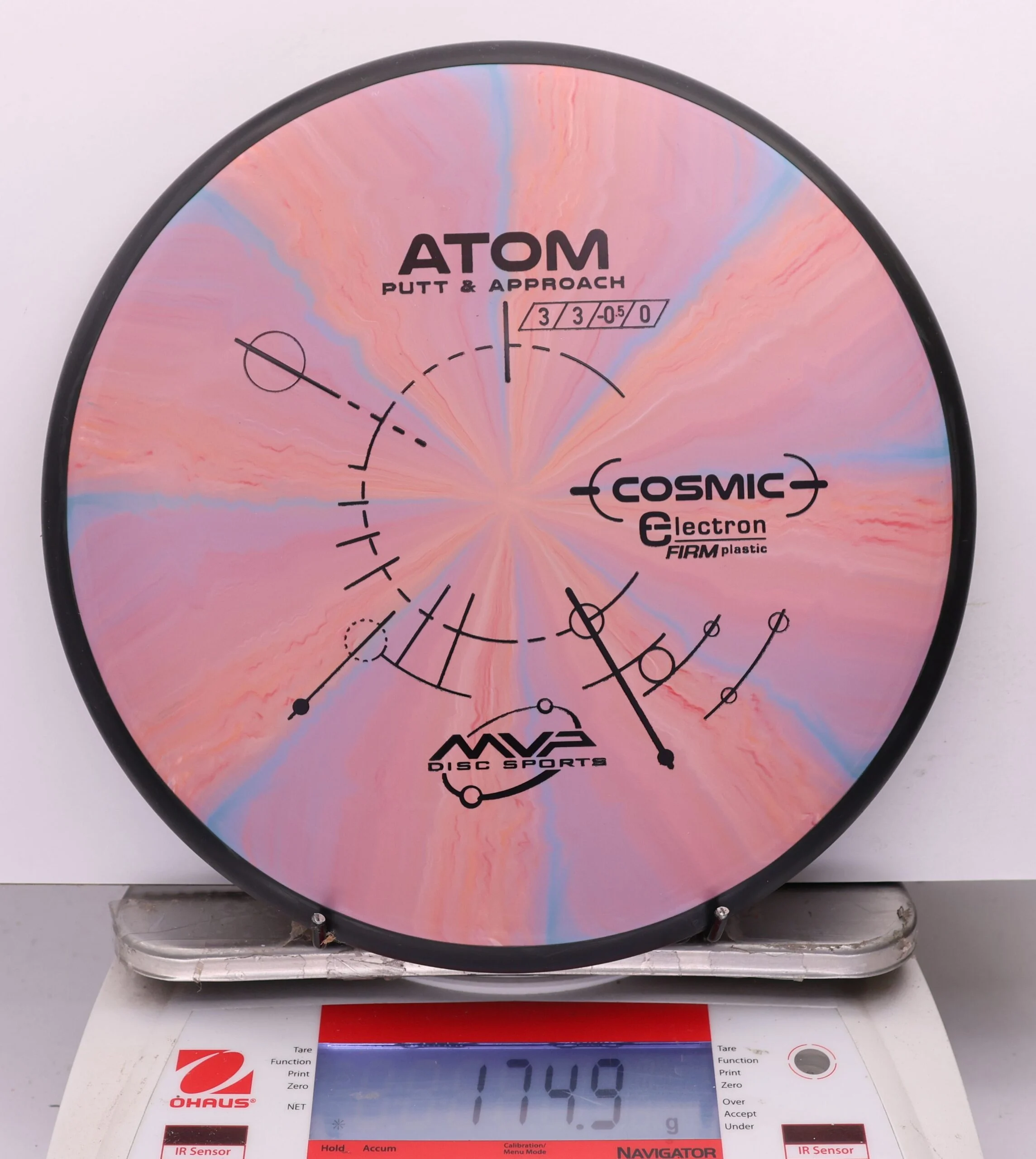 1167105 Cosmic Electron Firm Atom - #812 PinkOrangeBlue, 175