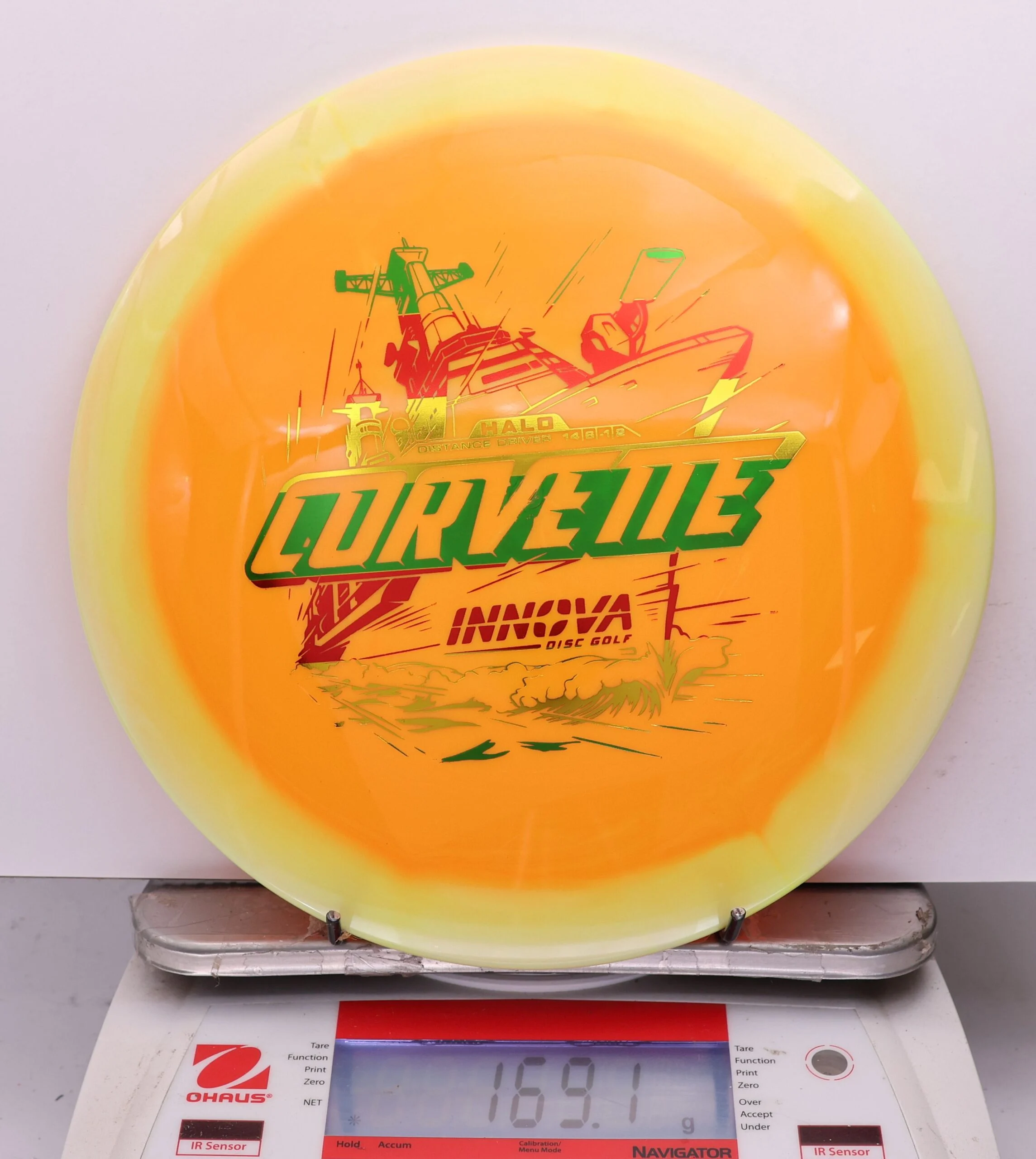 1168491 Halo Star Corvette - #271 Yellow-Orange, 169