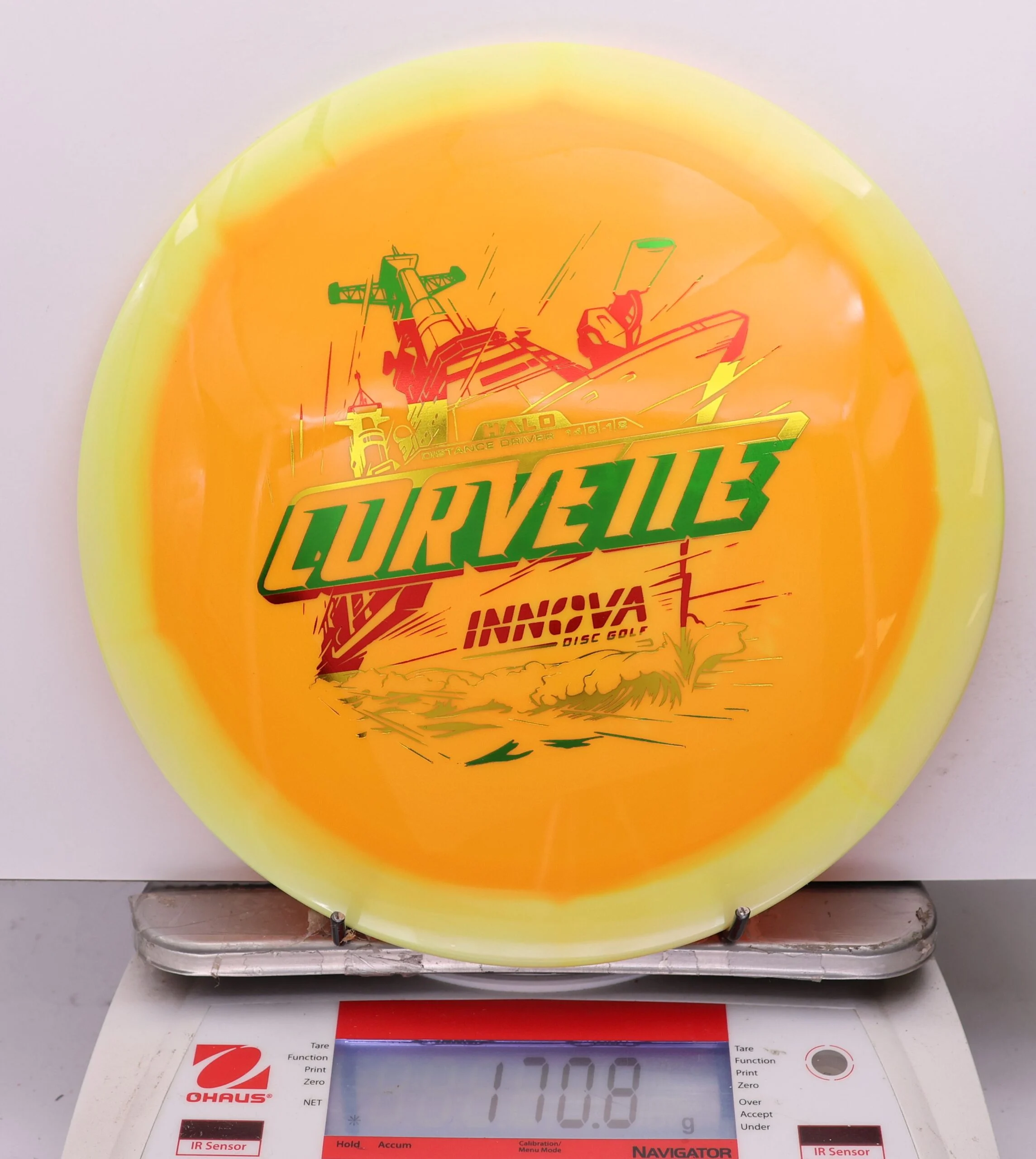 1168492 Halo Star Corvette - #272 Yellow-Orange, 171
