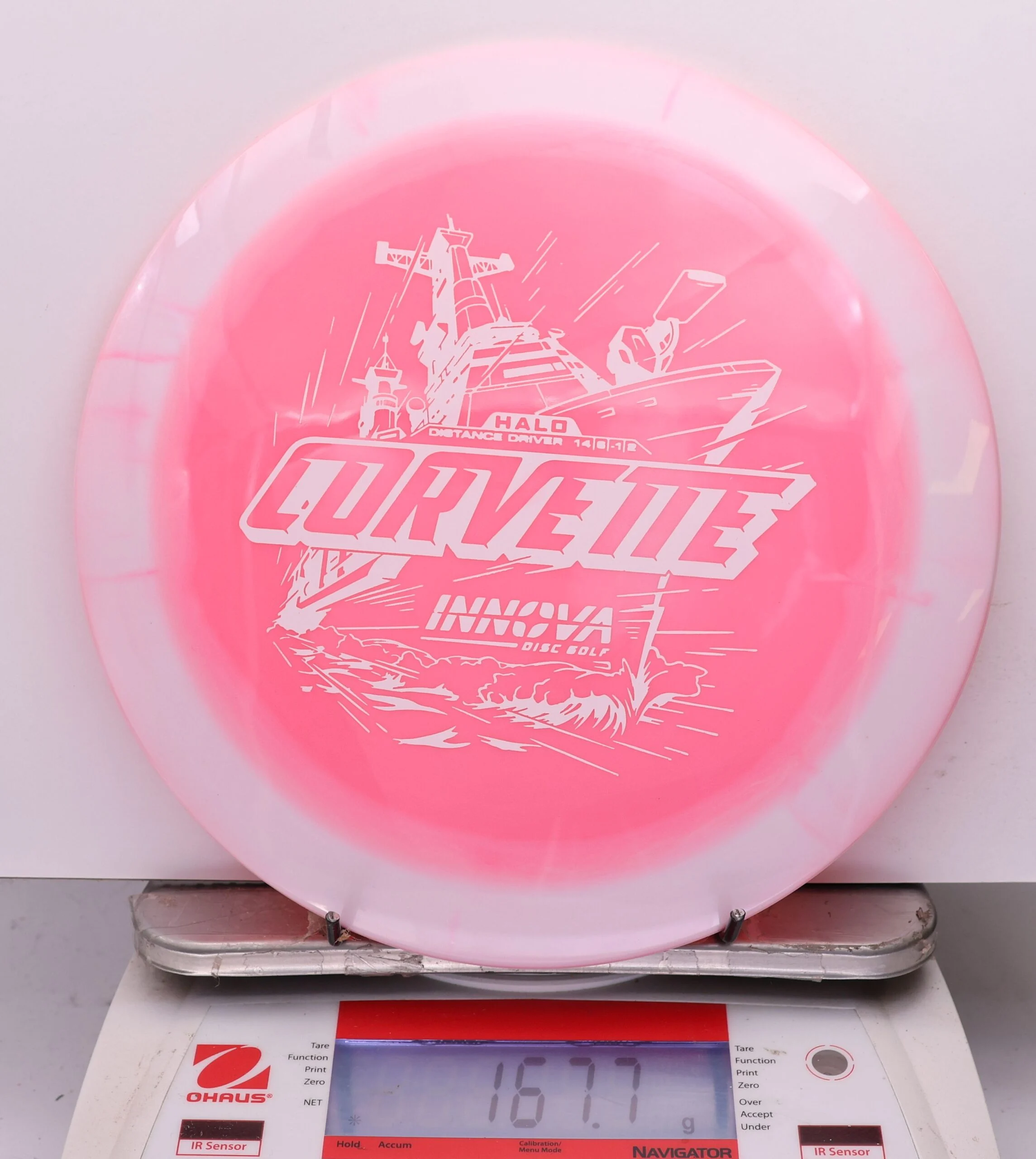 1168494 Halo Star Corvette - #274 White-Pink, 168