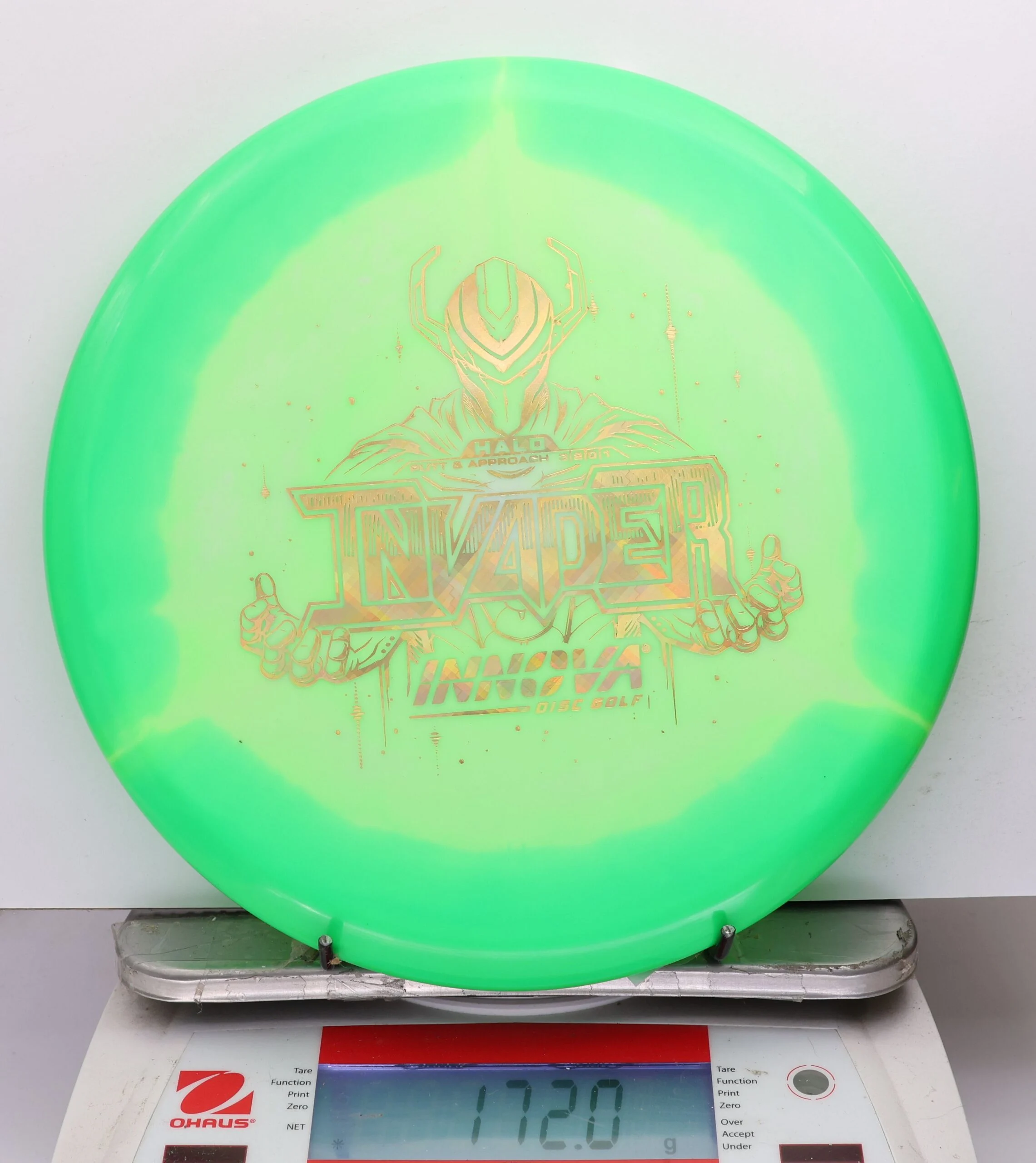 1170656 Halo Star Invader - #301 Green-LtYello, 172