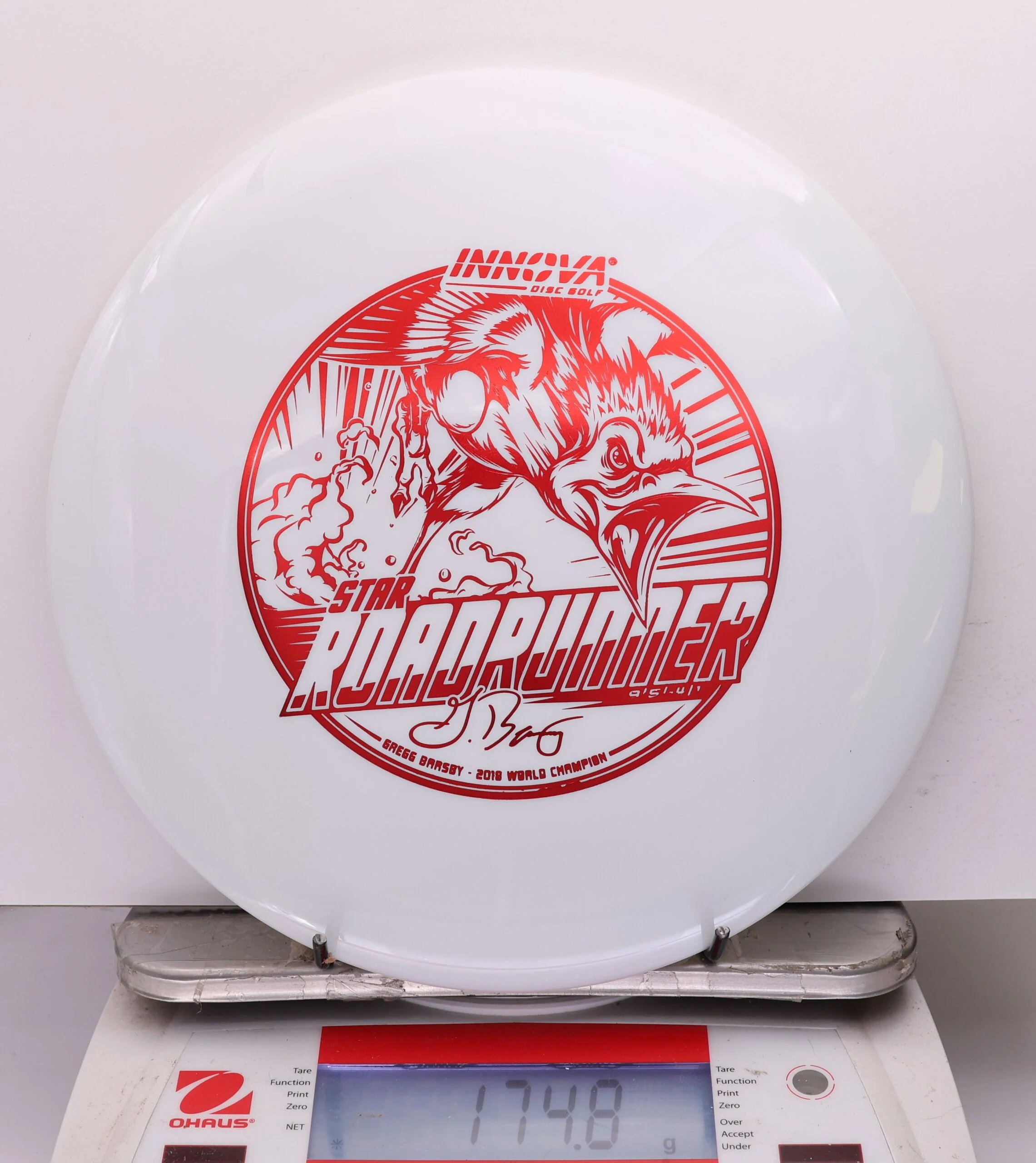 1170752 Star Roadrunner, Gregg Barsby - #303 White, 175