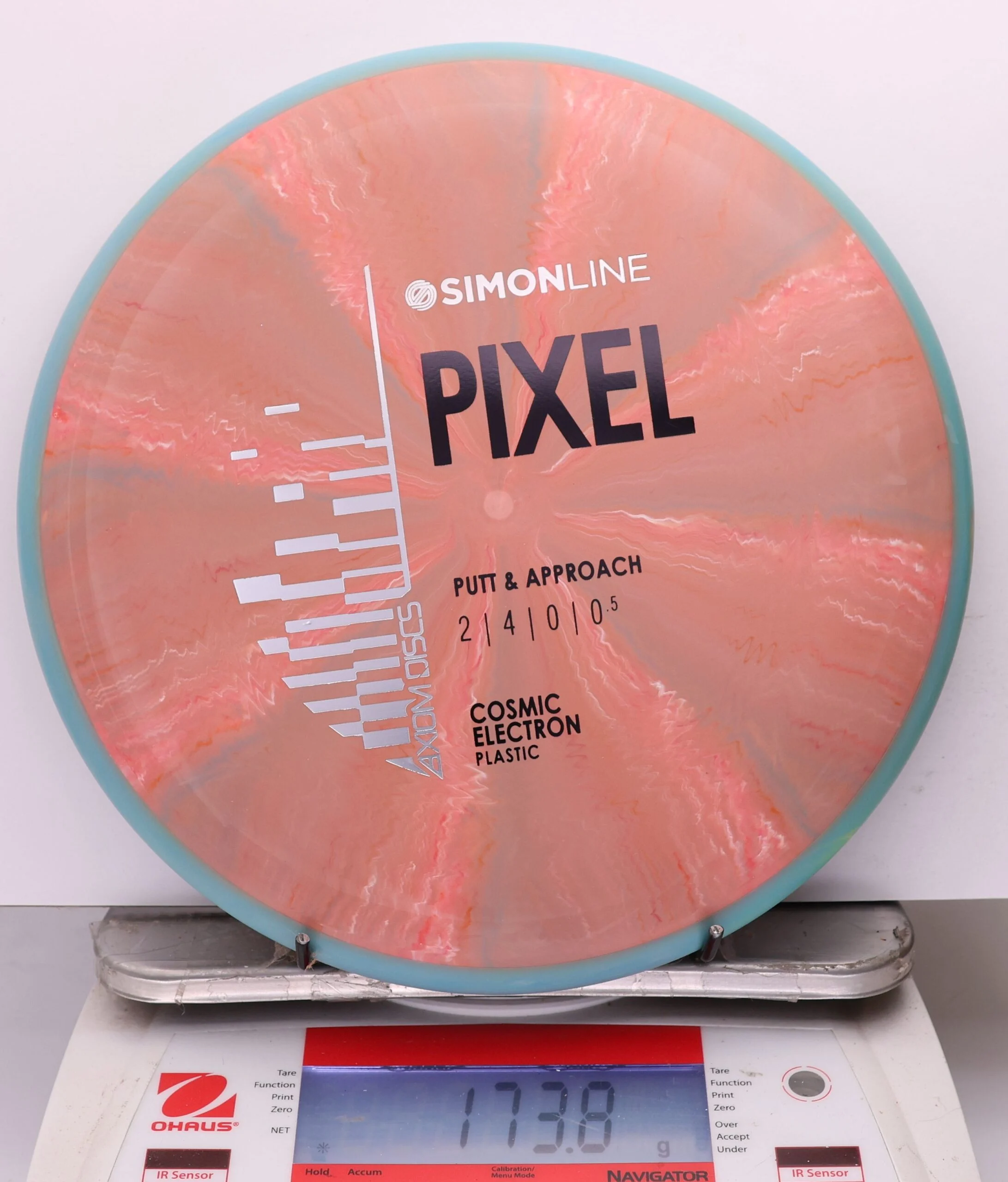 1172954 Simon Line Cosmic Electron Pixel - #62 Aqua-Orange, 174