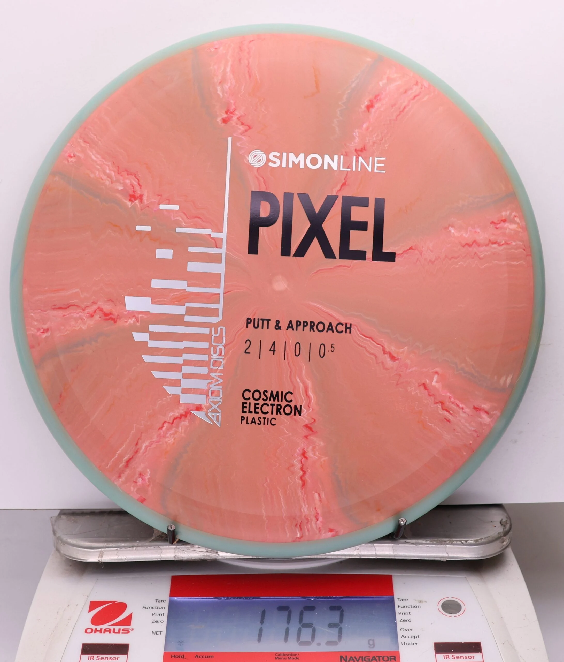 1172955 Simon Line Cosmic Electron Pixel - #63 Aqua-Orange, 176