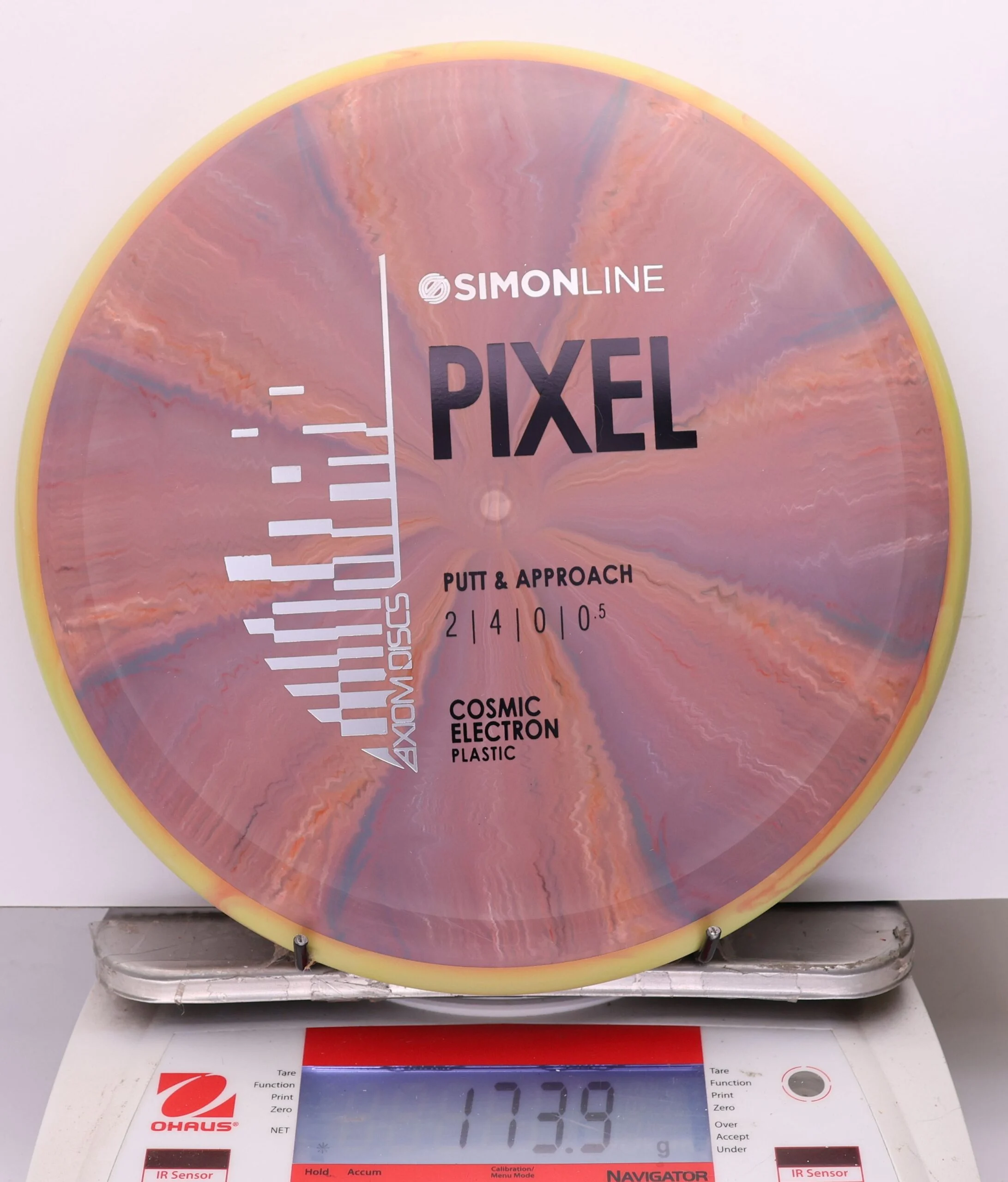 1172956 Simon Line Cosmic Electron Pixel - #64 Yellow-PurpleOrange, 174