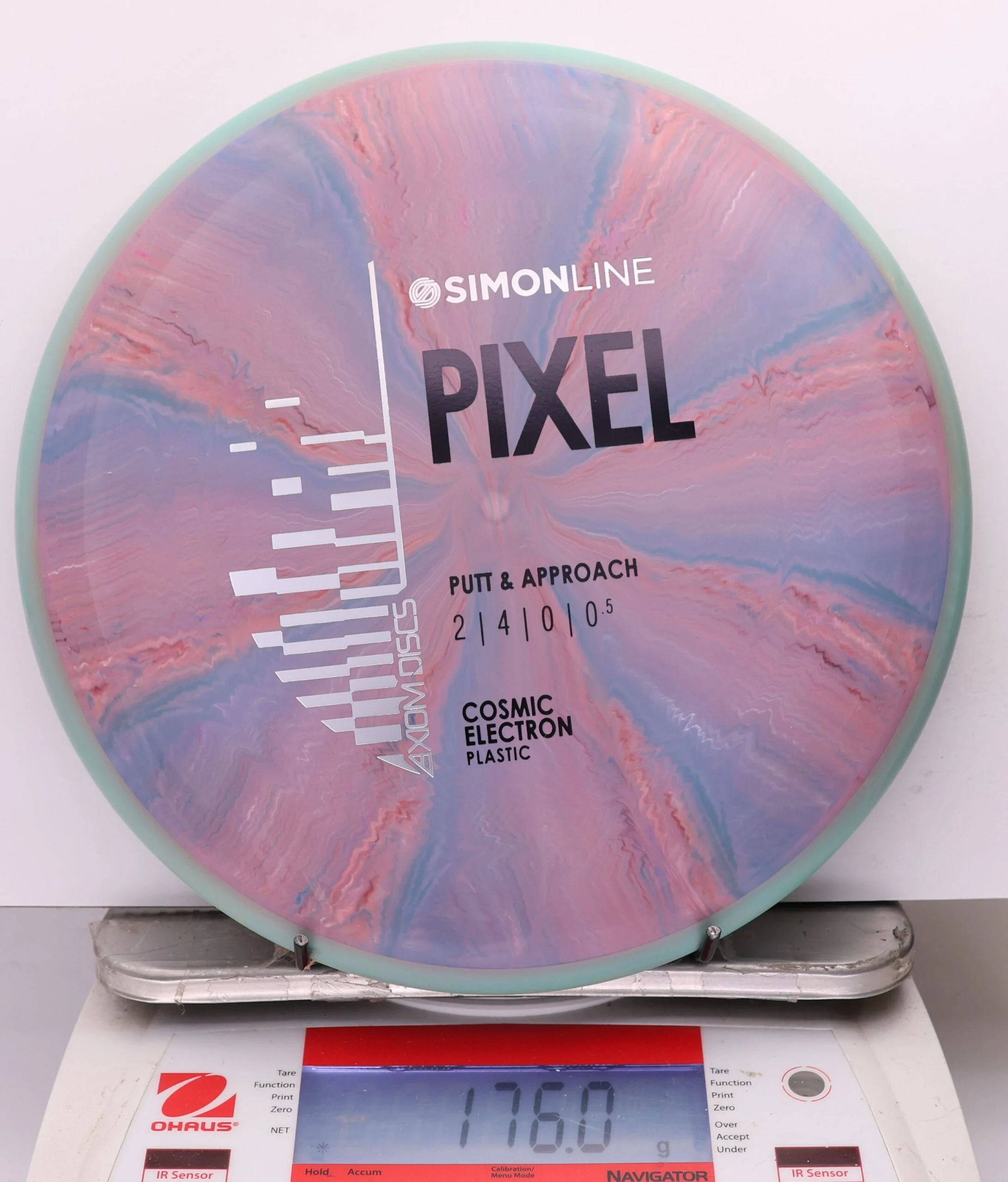 1172972 Simon Line Cosmic Electron Pixel - #69 LtGreen-RedPurple, 176