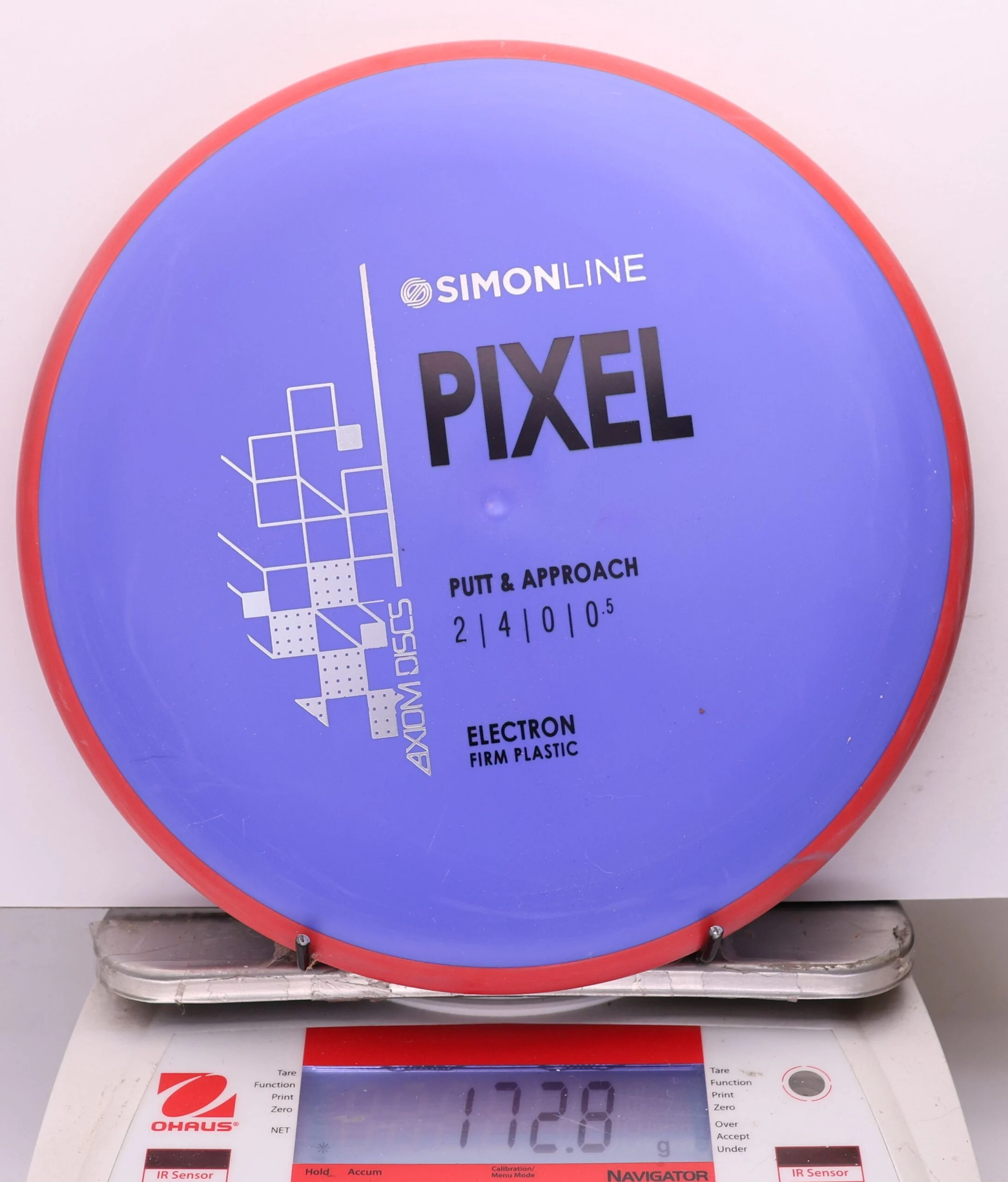 1173170 Simon Line Electron Firm Pixel - #84 Red-Purple, 173