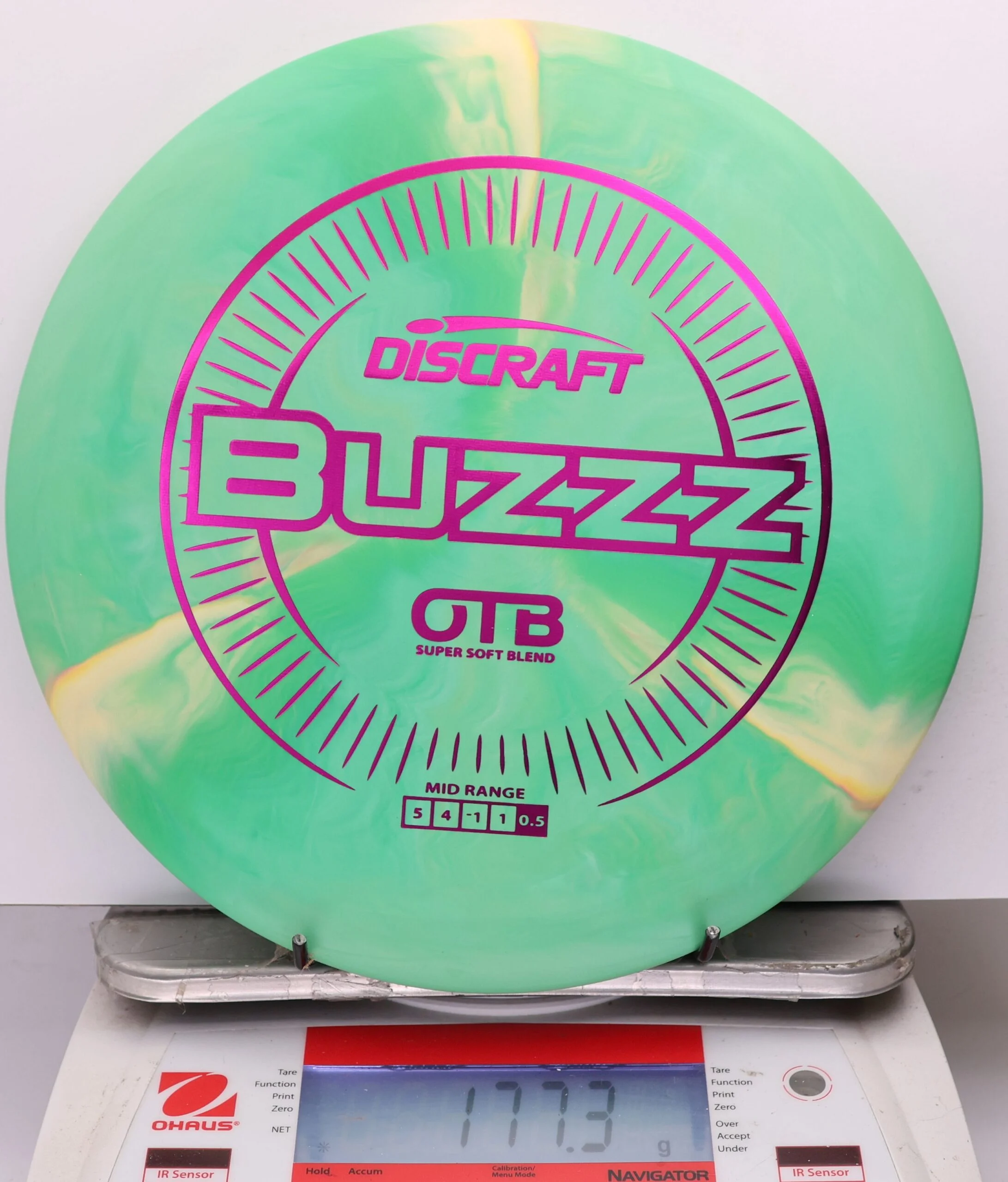 1173222 Super Soft Swirl Buzzz - #376 Green, 177