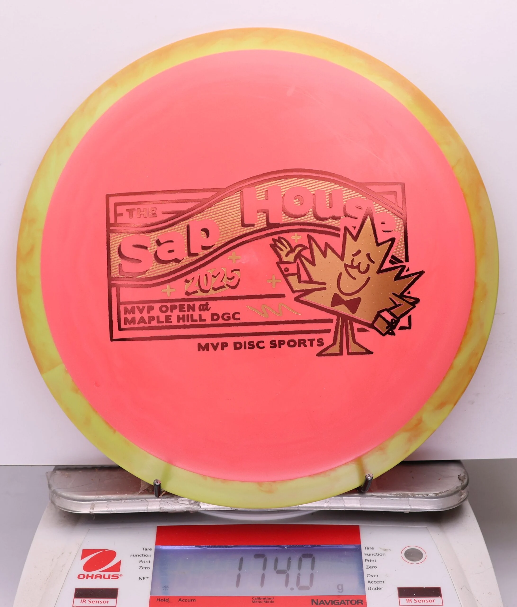 1173332 Fission Mayhem, MVP Open 2025 - The Sap House - #376 YellowOrange-Coral, 174