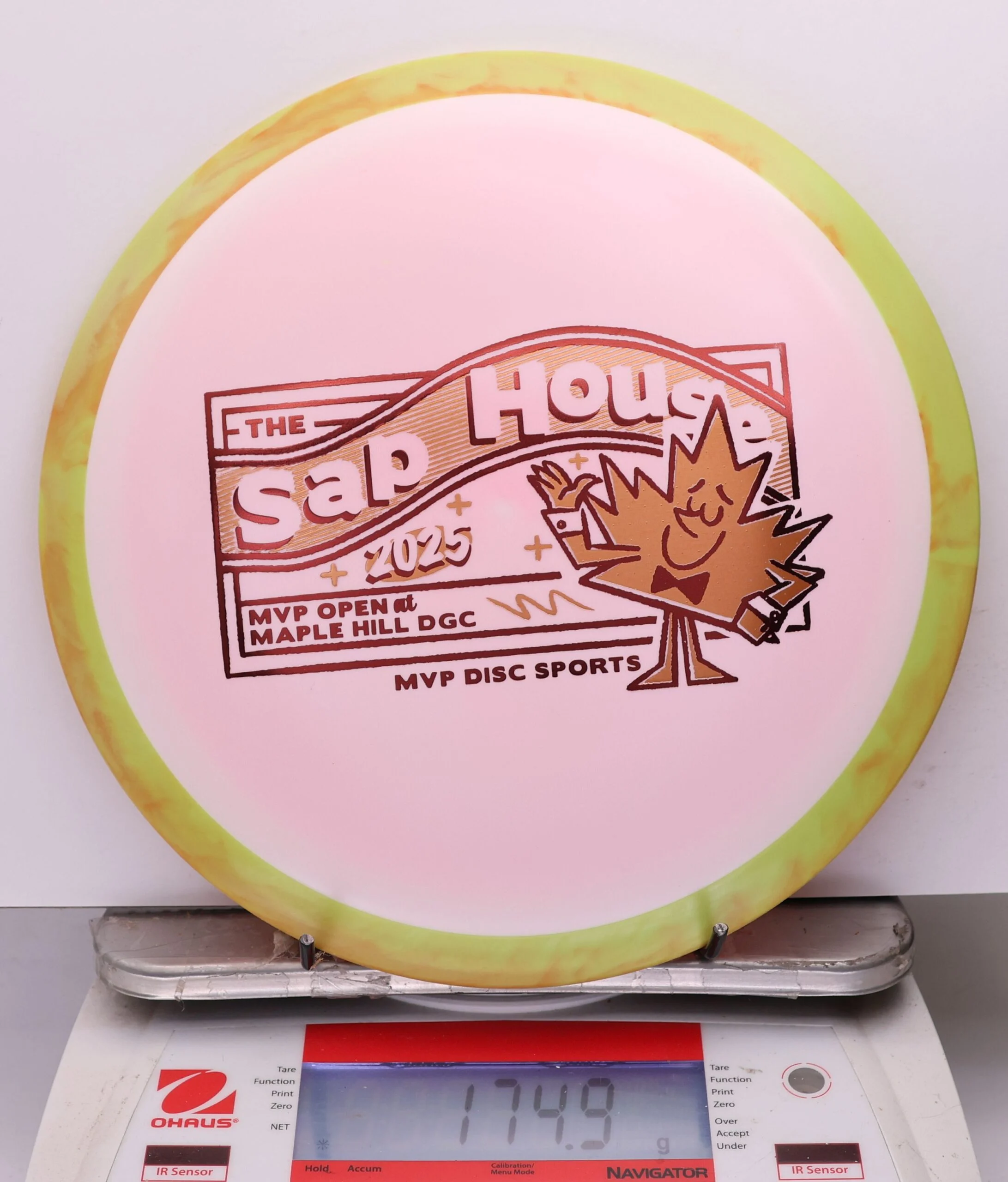 1173335 Fission Mayhem, MVP Open 2025 - The Sap House - #379 YellowOrange-LtPink, 175
