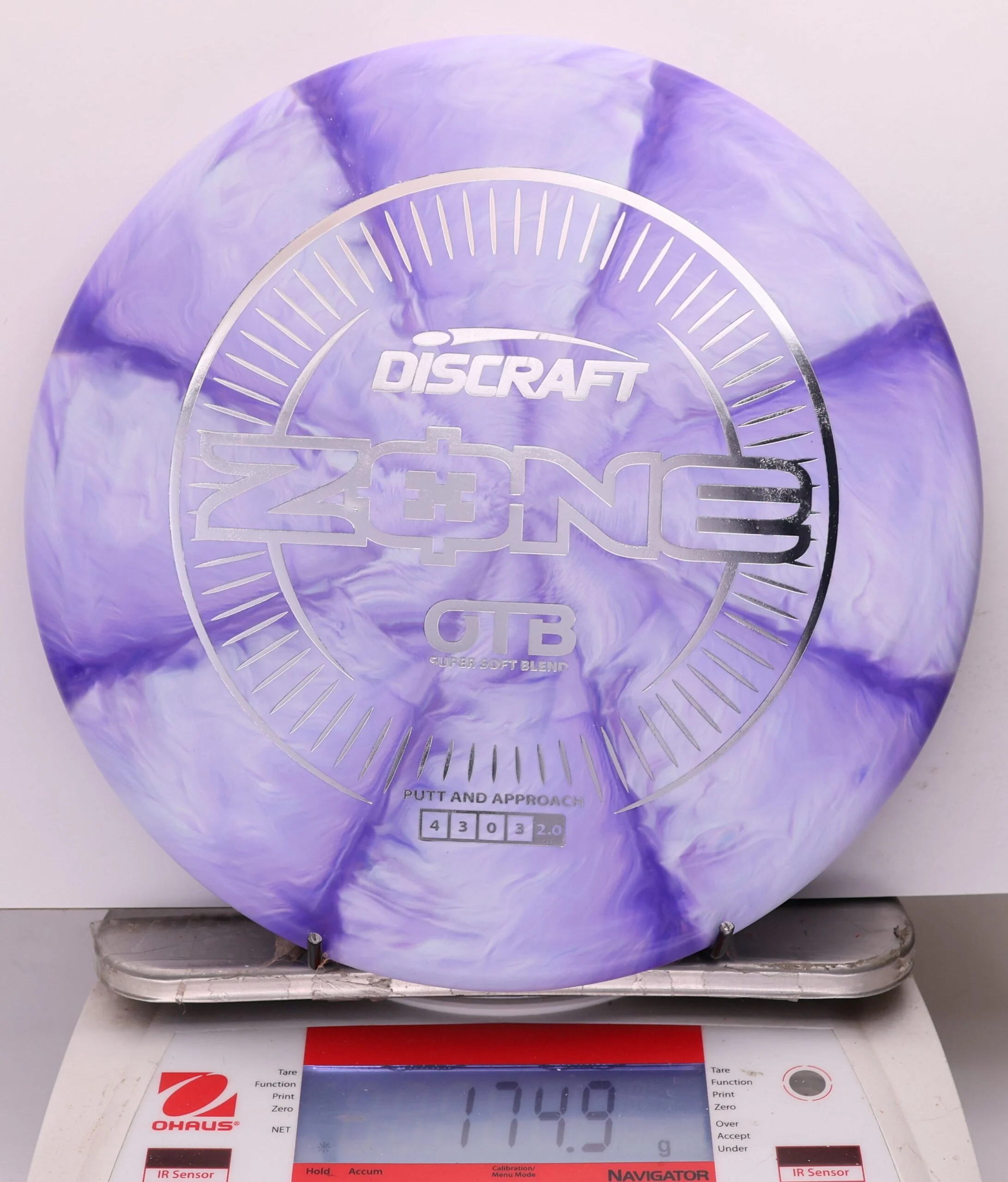 1173487 Super Soft Swirl Zone - #373 PurpleWhite, 175