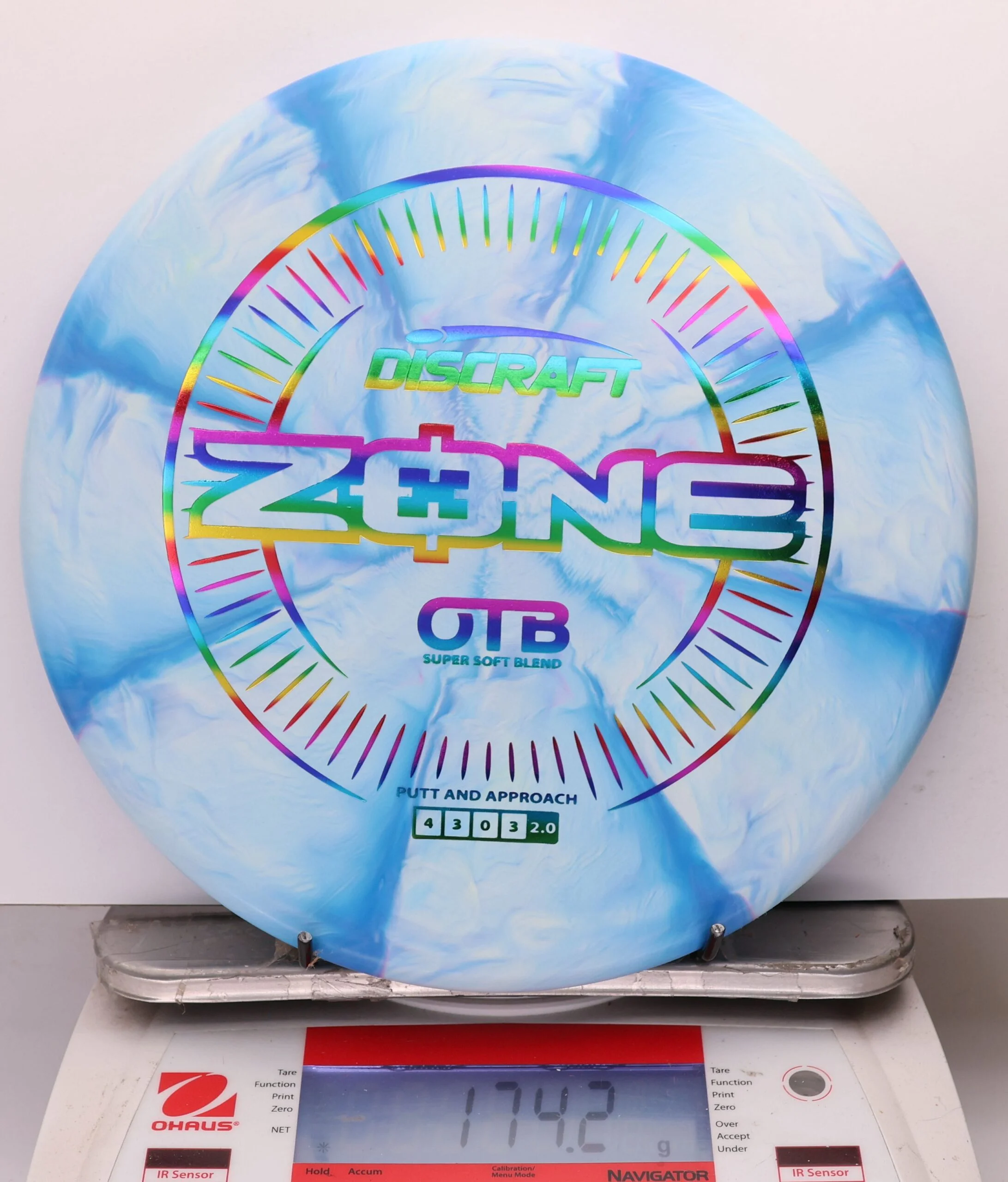 1173488 Super Soft Swirl Zone - #374 BlueWhite, 174