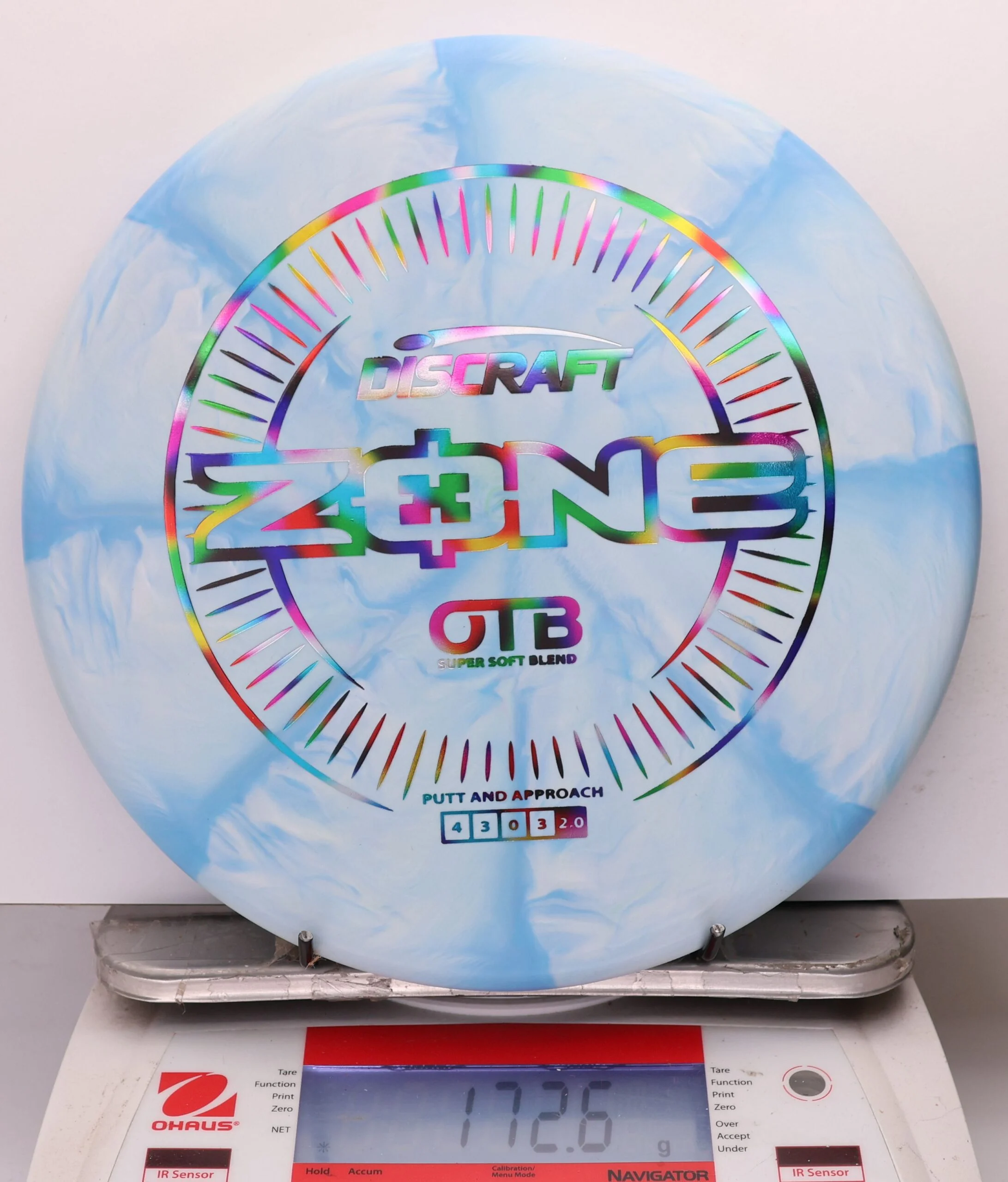 1173489 Super Soft Swirl Zone - #375 BlueWhite, 173