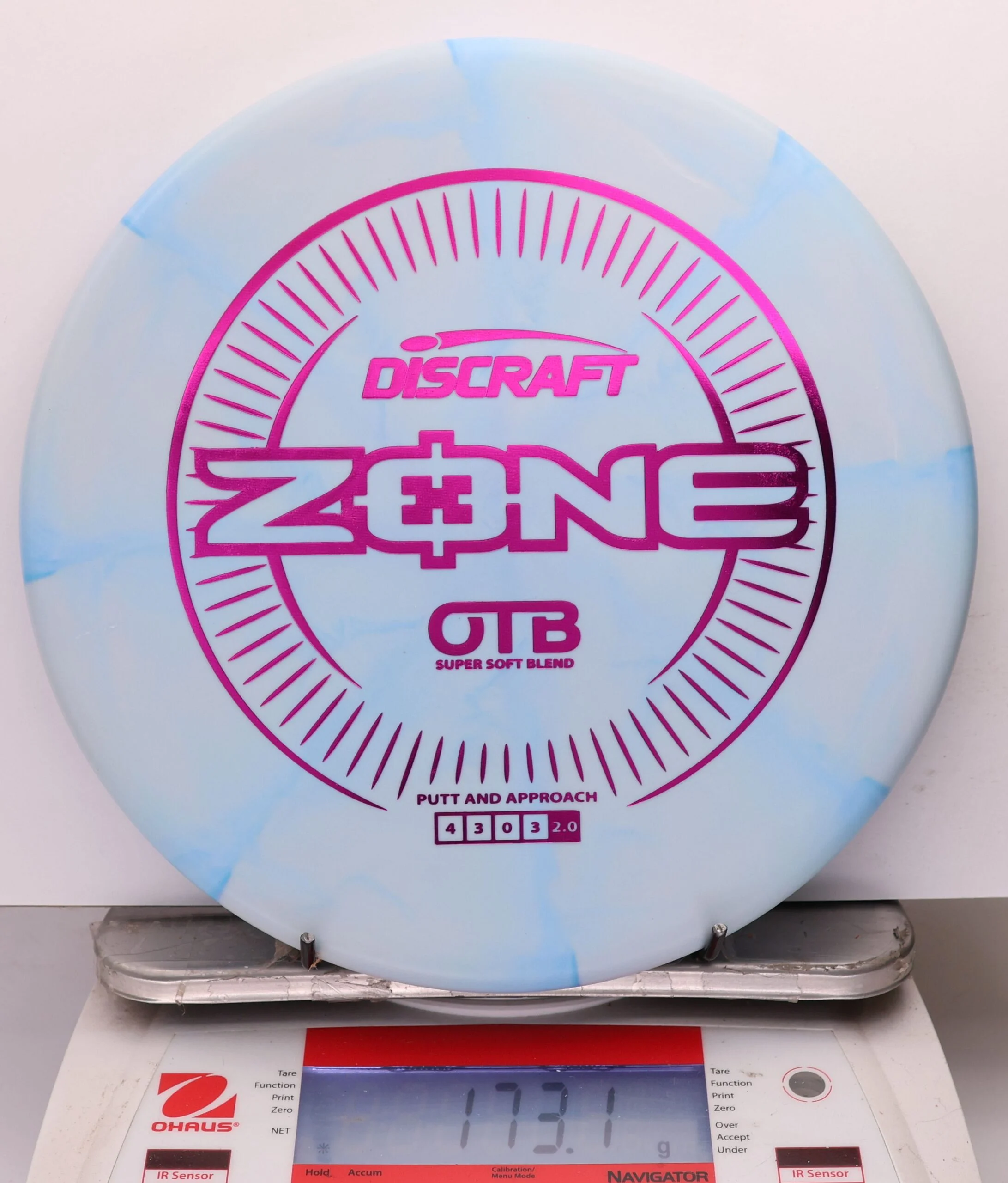 1173509 Super Soft Swirl Zone - #376 LtBlueWhite, 173
