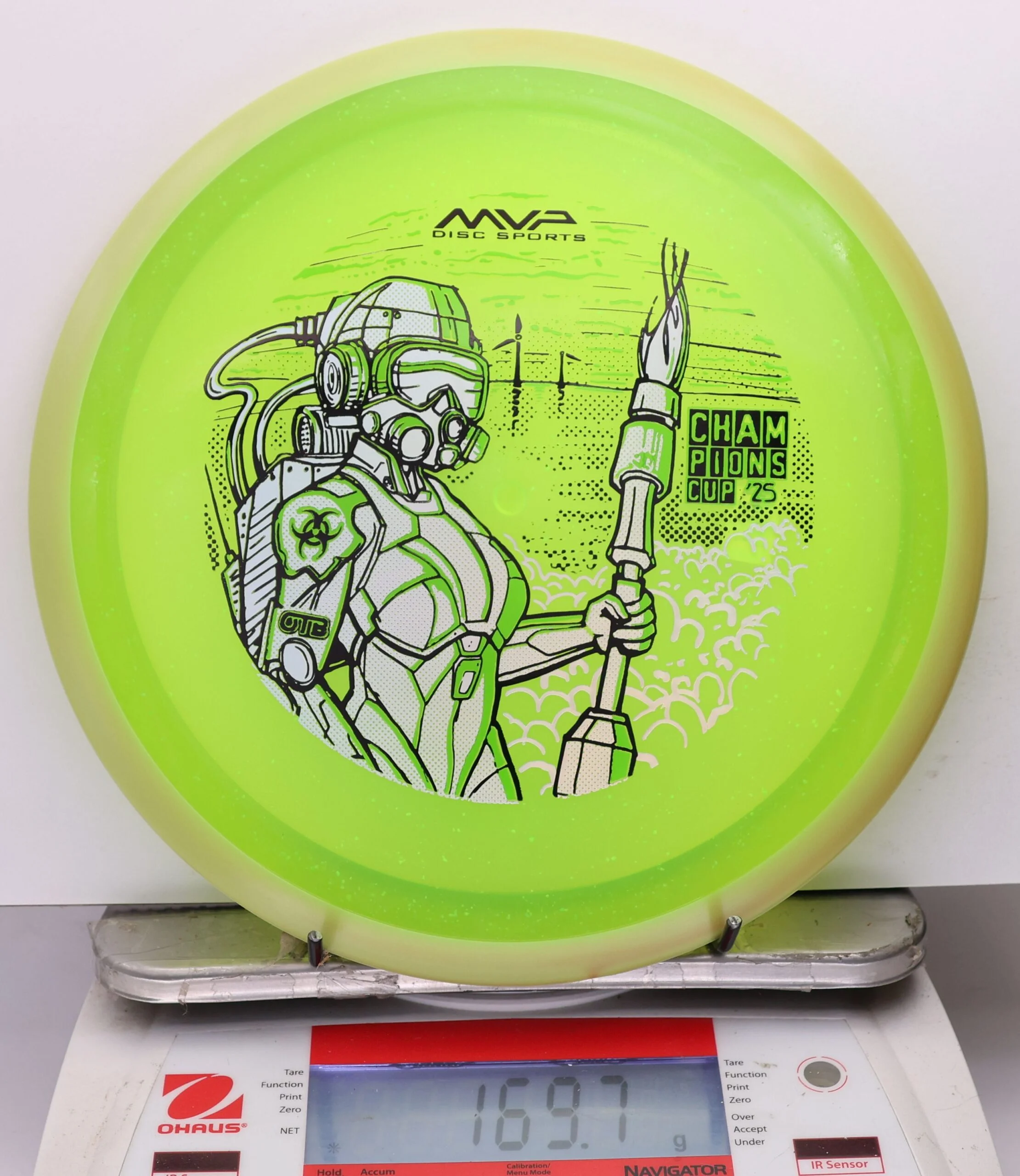 1173732 Particle Glow Proton Virus, PDGA Champions Cup 2025 - #381 PaleYellow-NGreen, 170