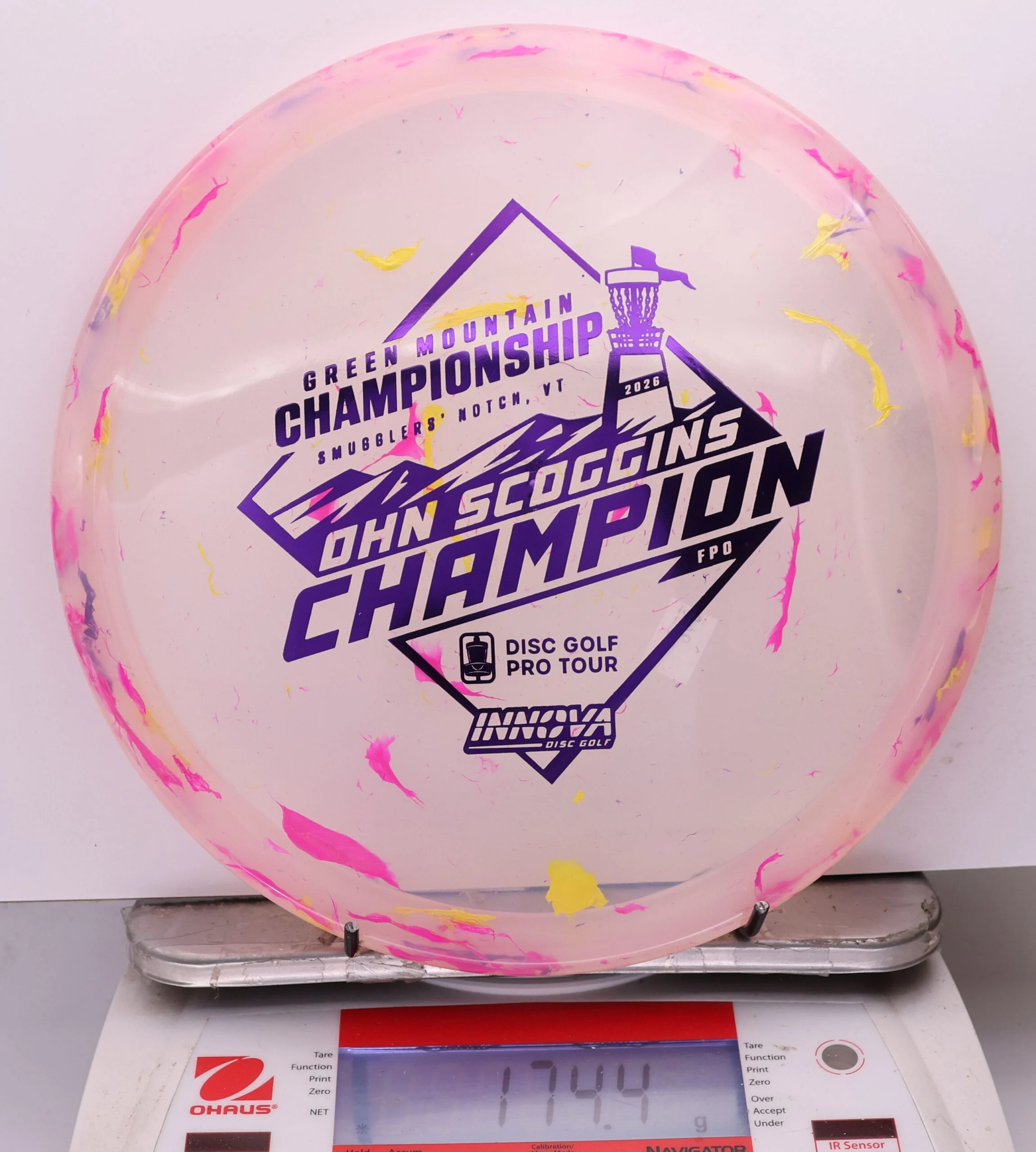 1174532 Party Time Caiman, Ohn Scoggins 2026 GMC Champion - #240 Pink, 174