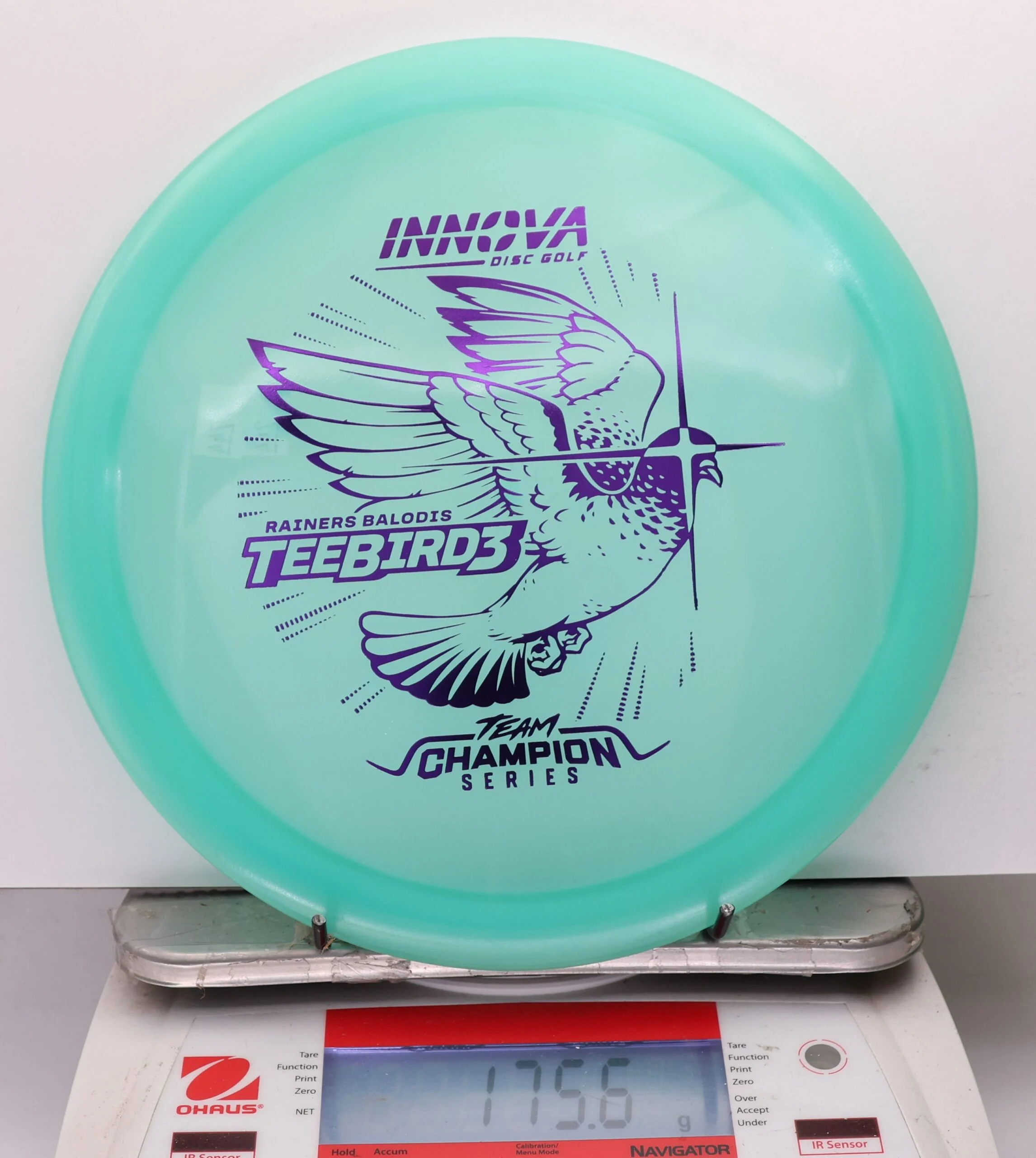 1174687 Proto Glow Champion Teebird3, Rainers Balodis 2026 Tour Series - #244 Aqua, 176