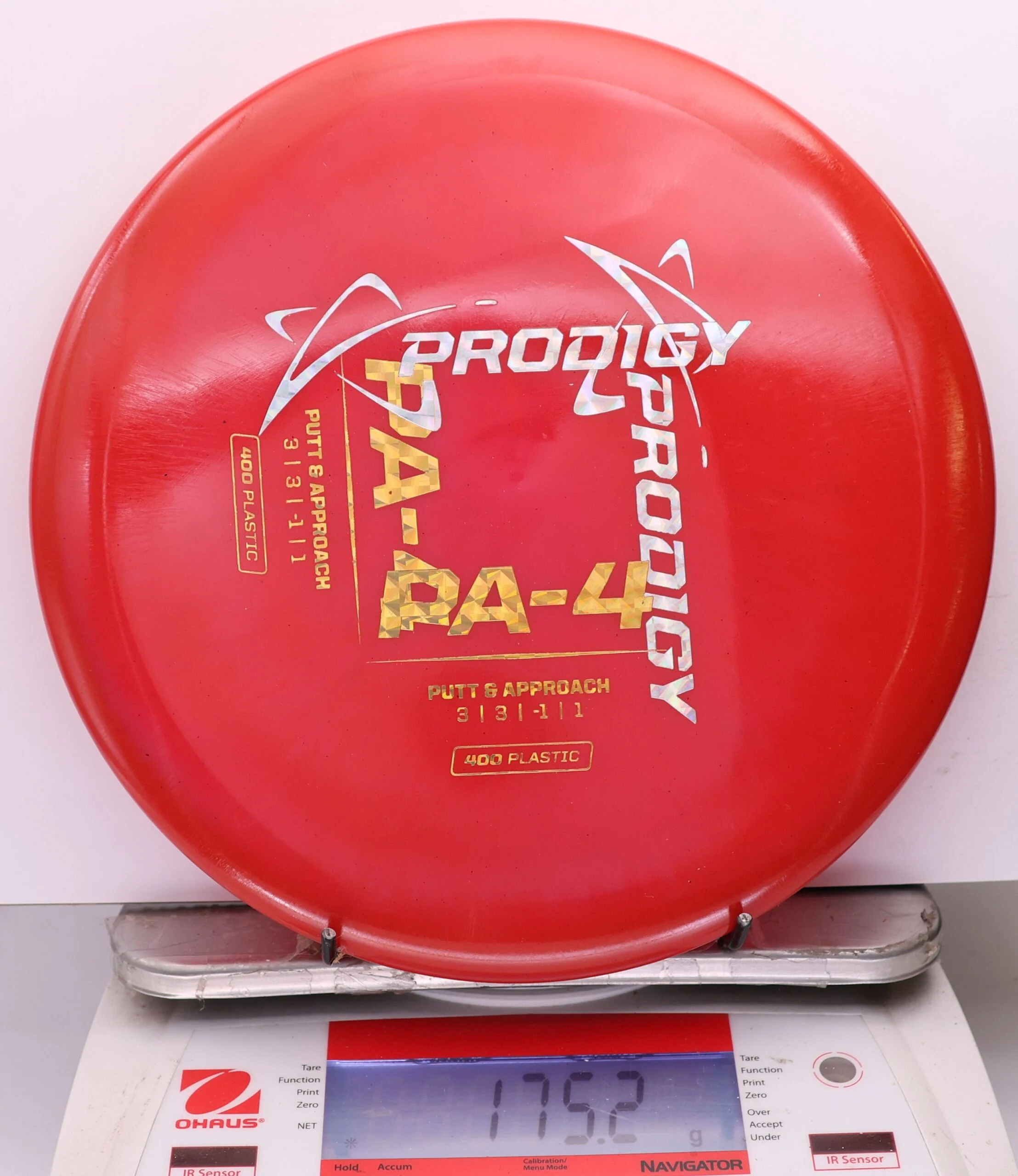 1175227 X-Out Prodigy PA4, 400 - #310 Red, 175