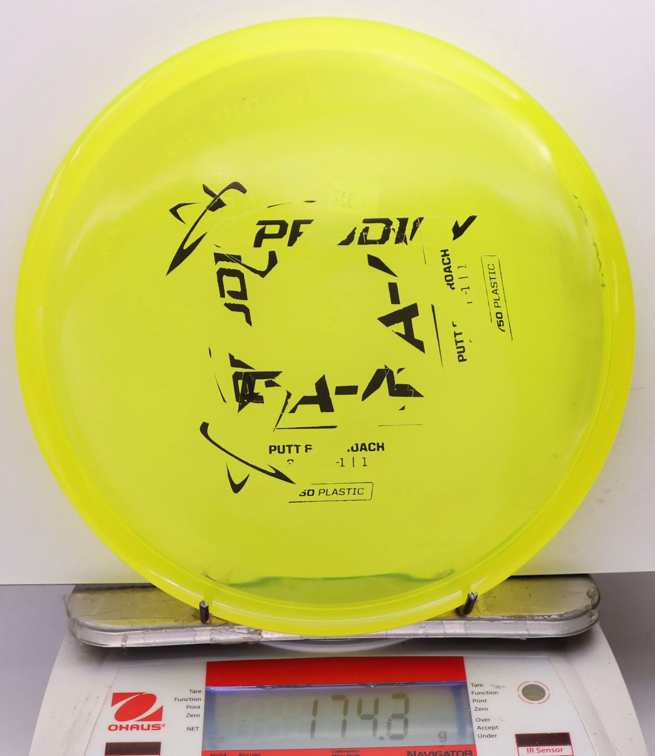 1175279 X-Out Prodigy PA4, 750 - #312 Yellow, 174